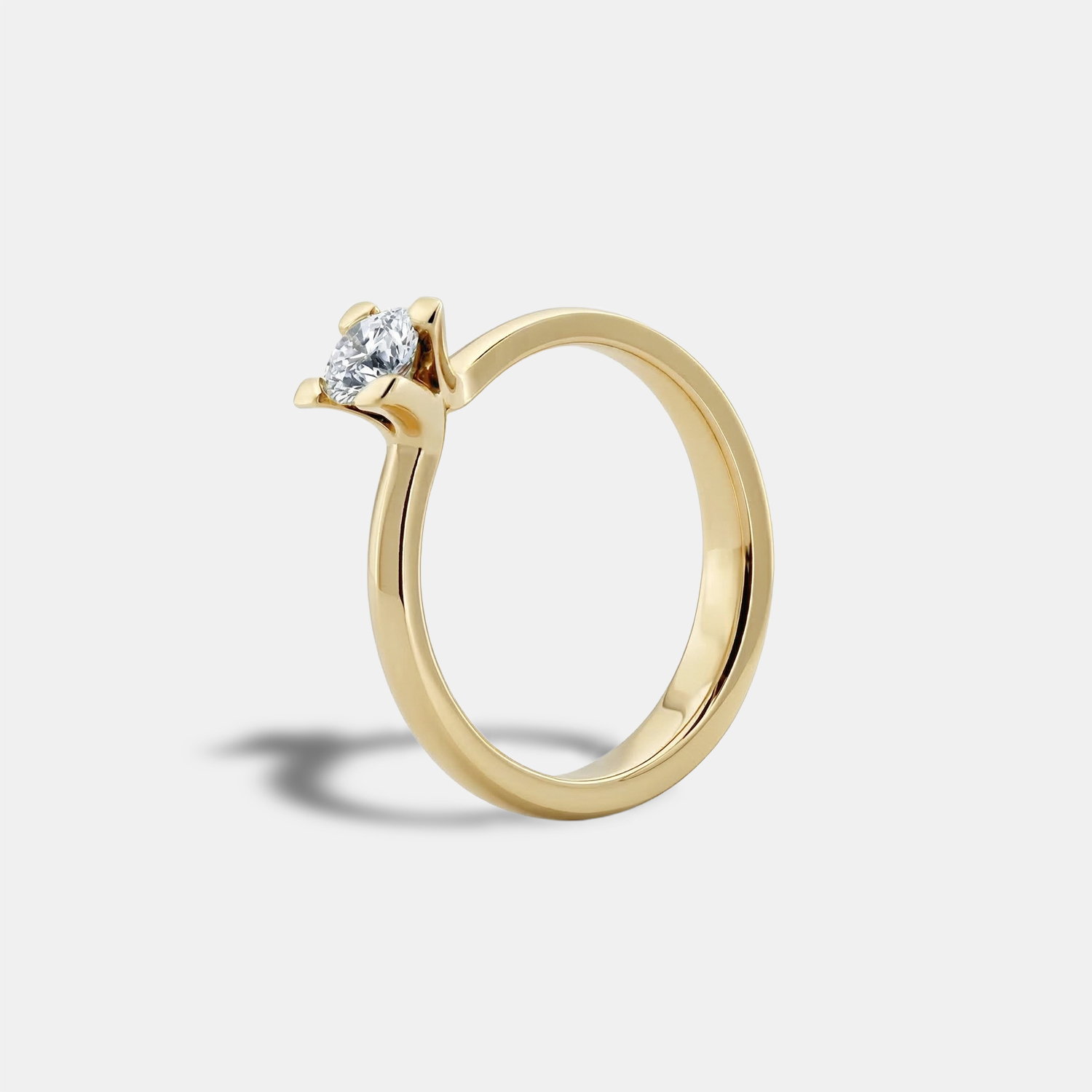 ALTHERR Manufaktur Amare Verlobungsring Gelbgold 585 0,35 ct. – Ringweite 54 Produktbild main 0