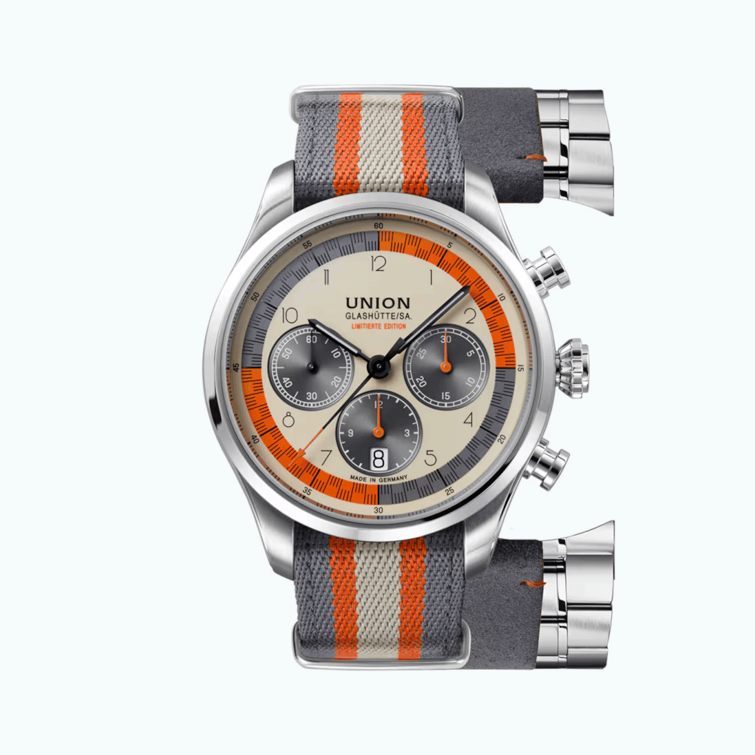 UNION Glashütte Belisar Chronograph Silvretta Classic 2025 Produktbild main 2