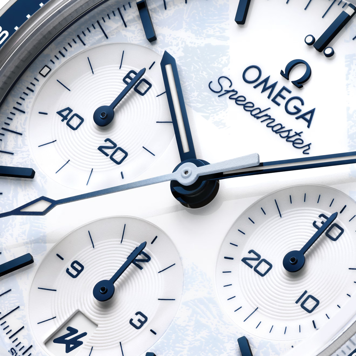 OMEGA Speedmaster 38 Milano Cortina 2026 Produktbild main 2