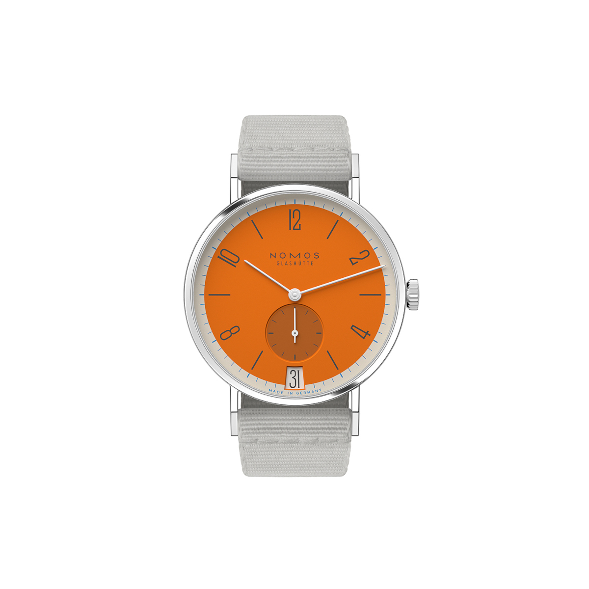 NOMOS Glashütte Tangente 38 Datum Boje