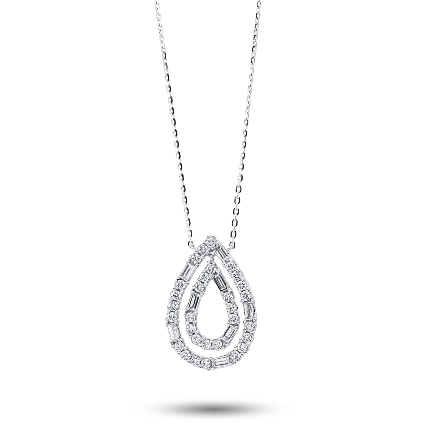 ALTHERR Diamonds Collier Weißgold 38 Diamanten 0,5 ct. Produktbild main 0