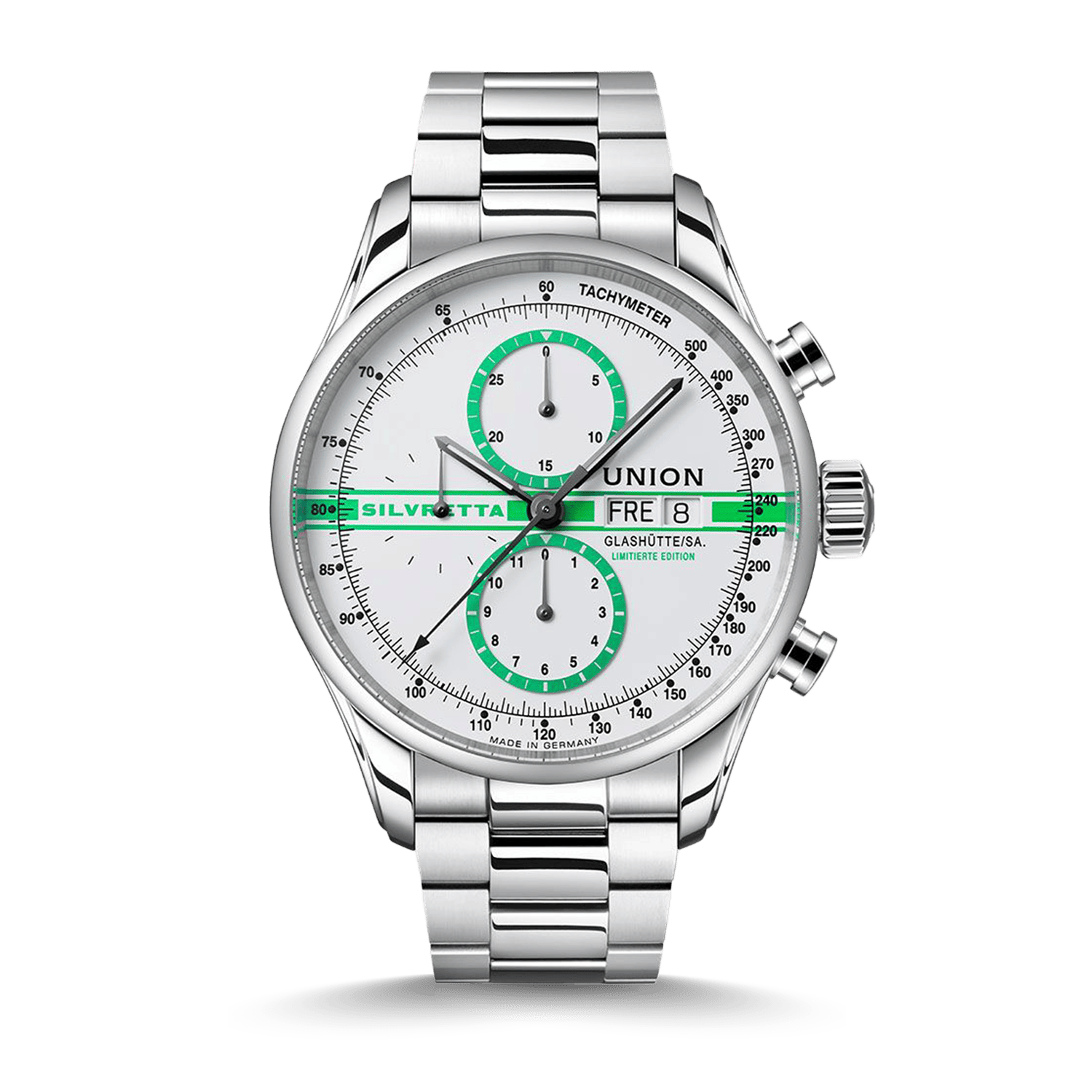 UNION Glashütte Viro Chronograph Silvretta Classic 2022 Limited Edition Produktbild main 1