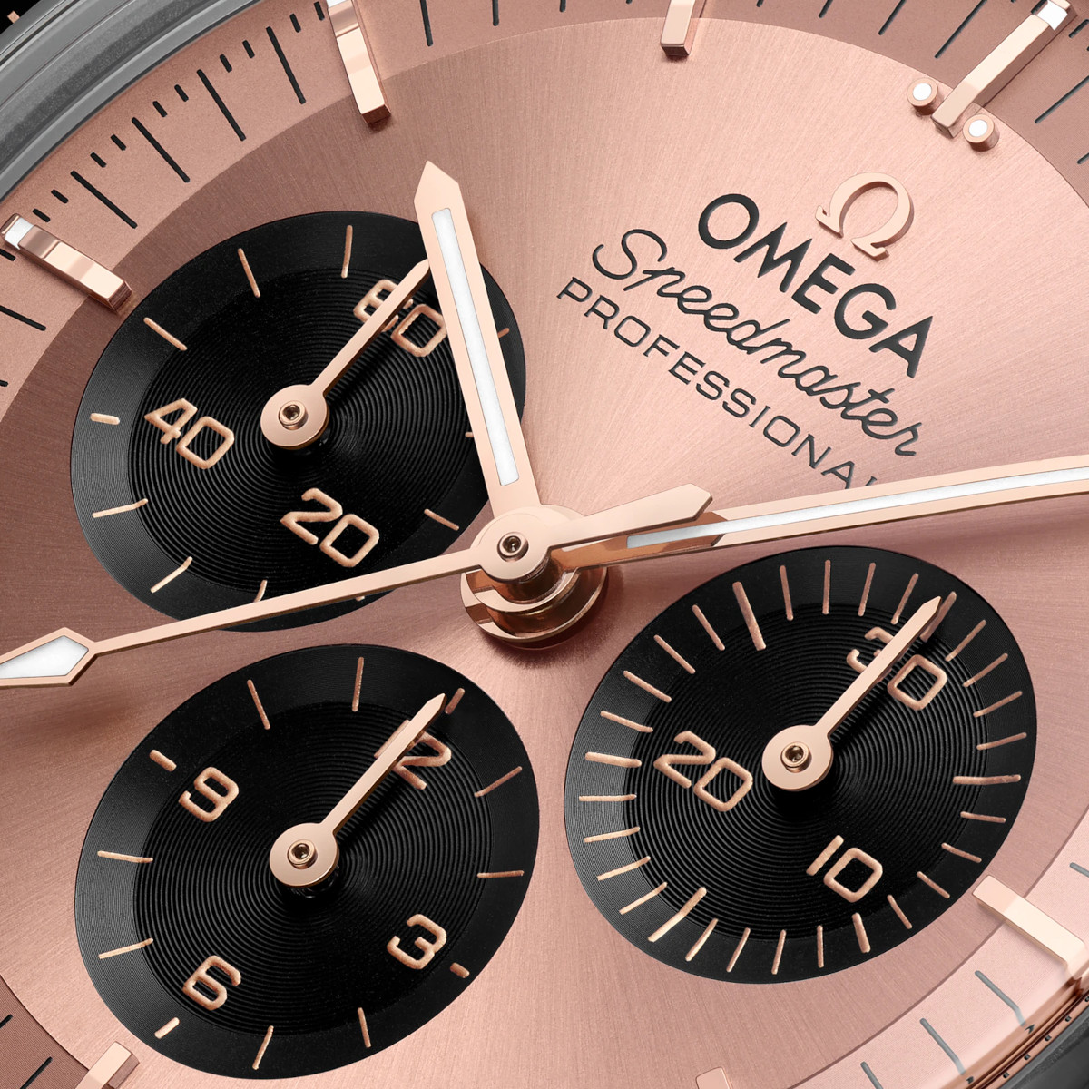 OMEGA Speedmaster Moonwatch Saphir Chronograph Produktbild main 3
