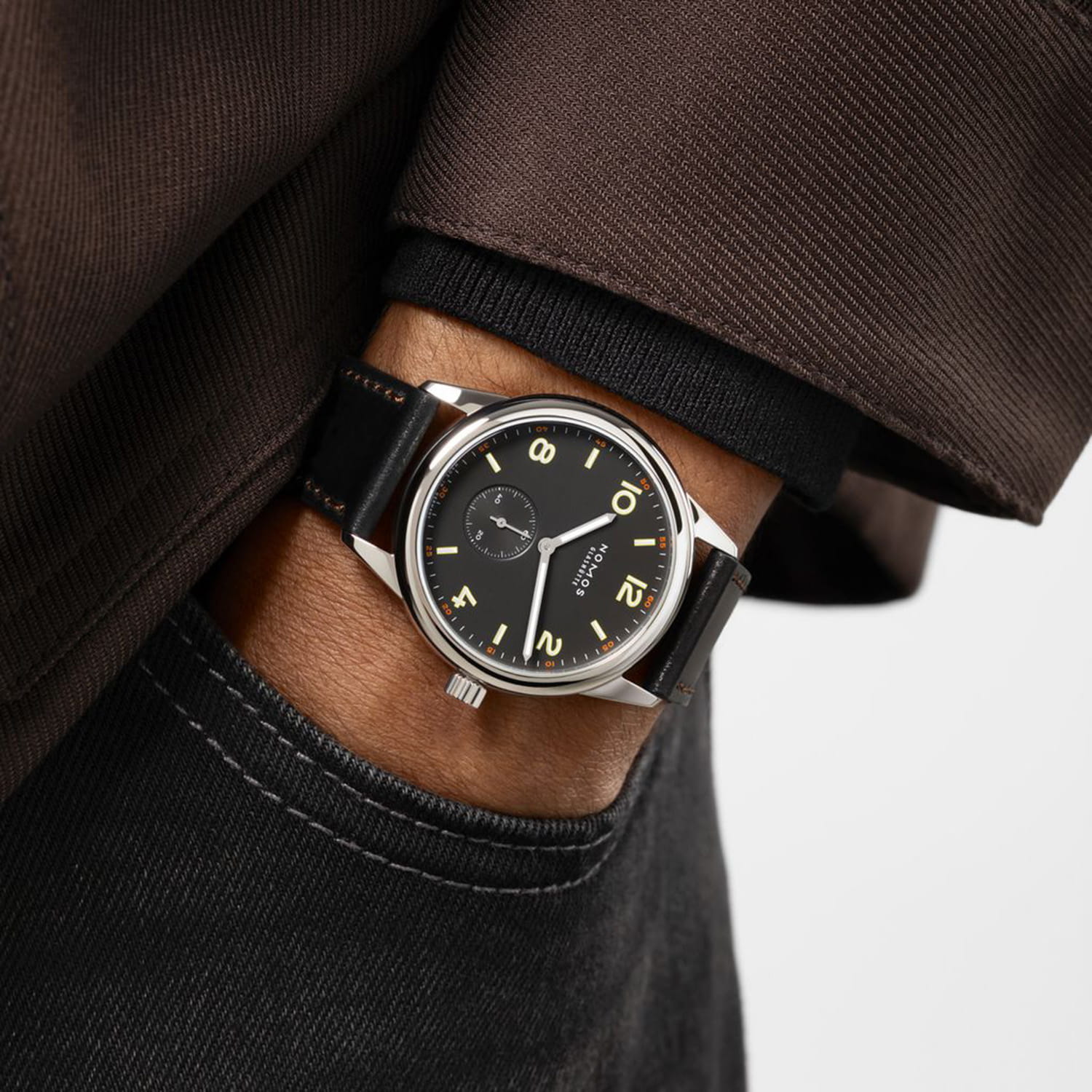 NOMOS Glashütte Club 38 Ruthenium Produktbild main 6