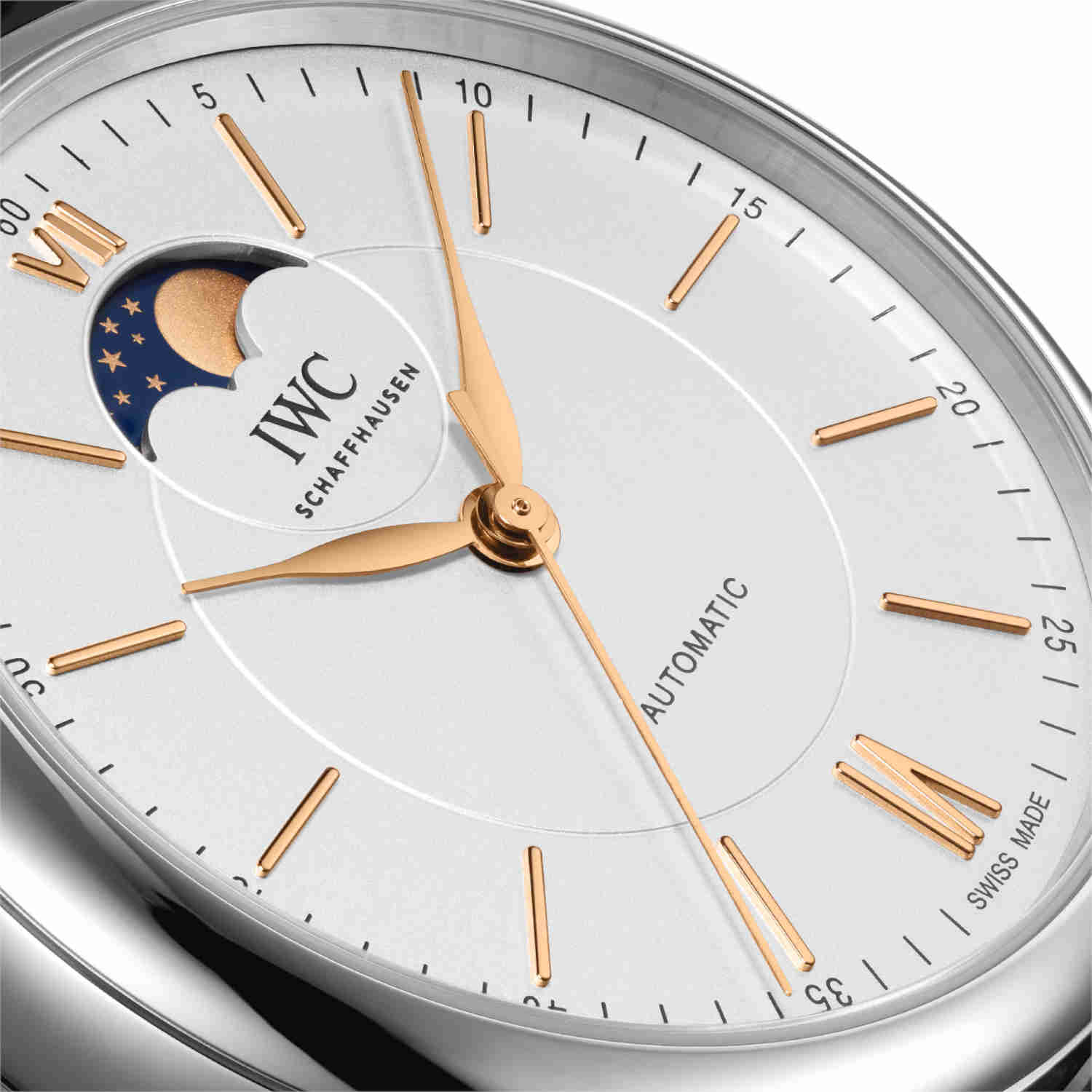 IWC Schaffhausen Portofino Automatic Moon Phase Produktbild main 1