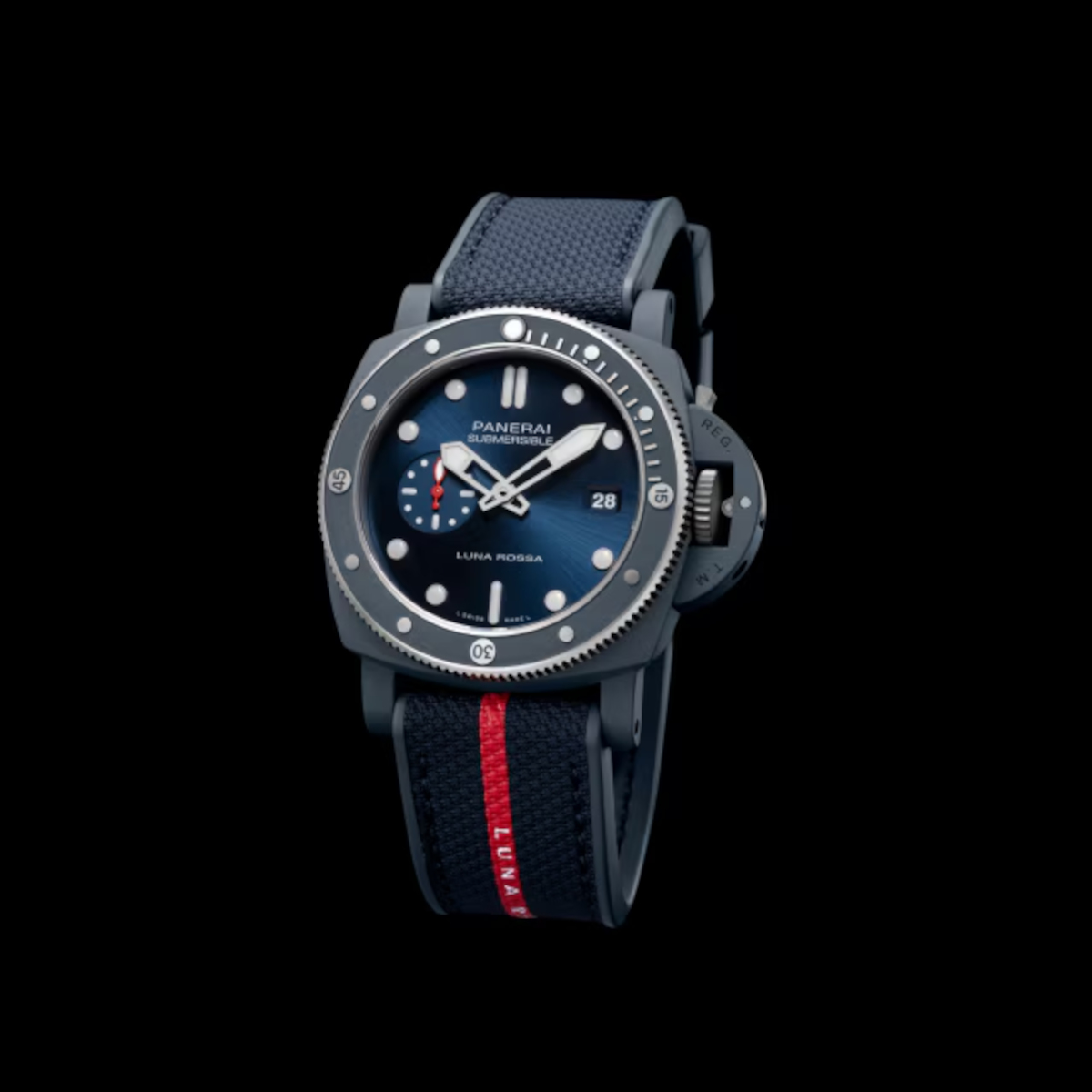 Panerai Submersible QuarantaQuattro Luna Rossa Ti-Ceramitech™ Produktbild main 4