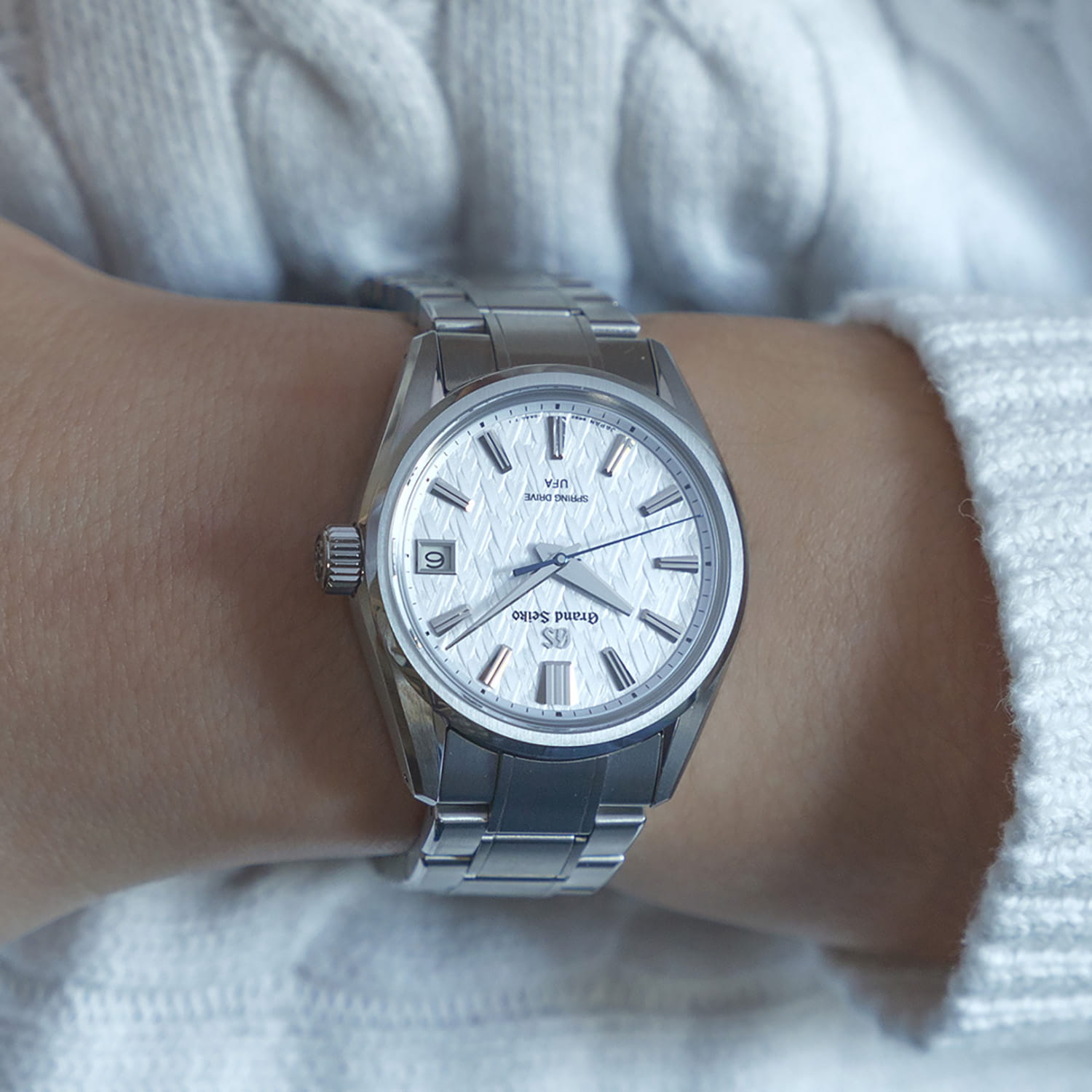Grand Seiko Evolution 9 Kollektion Spring Drive Ice Forest Produktbild main 4