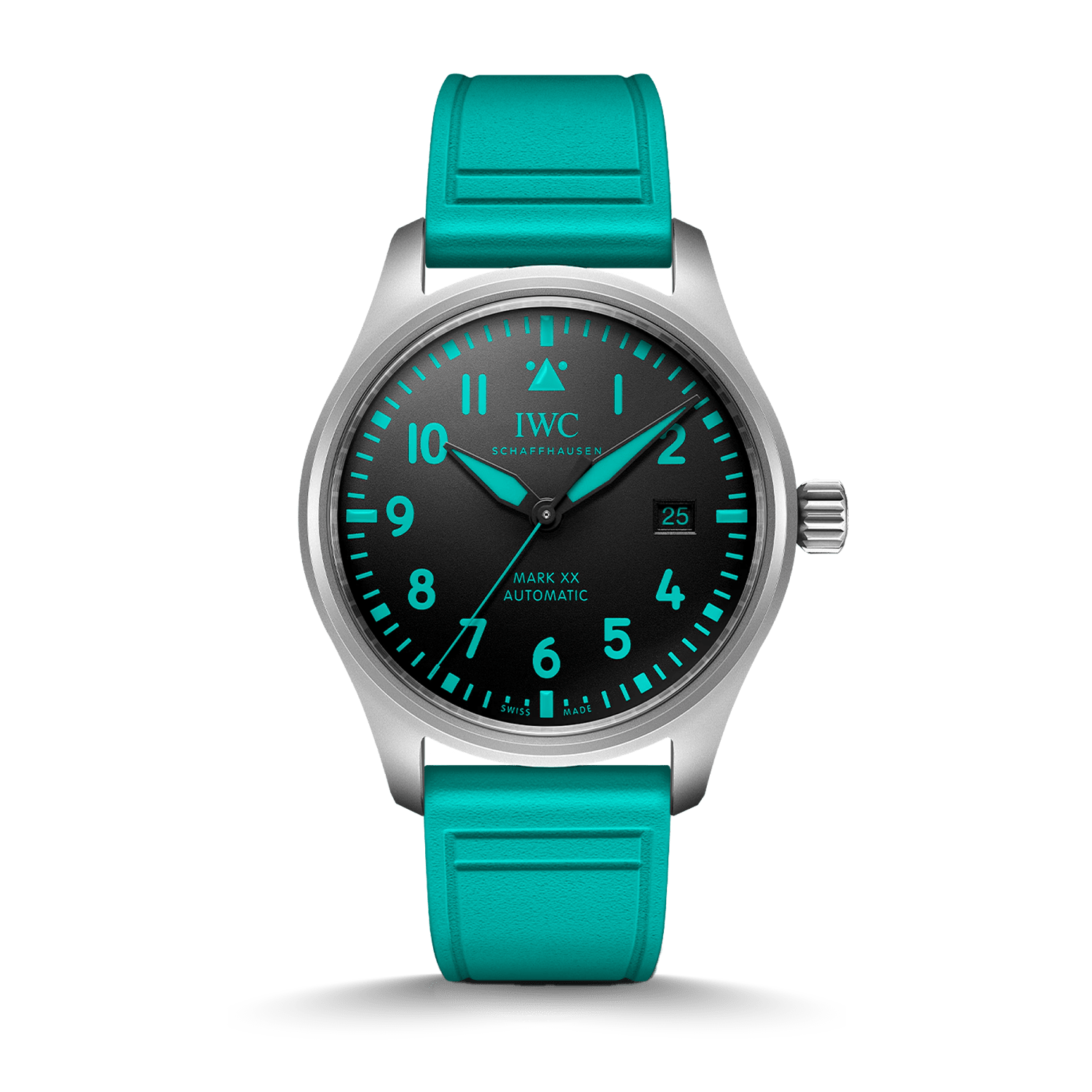 IWC Schaffhausen Pilot's Watch Mark XX Mercedes – AMG PETRONAS Formula One™ Team IWC Schaffhausen Pilot's Watch Mark XX Mercedes – AMG PETRONAS Formula One™ Team