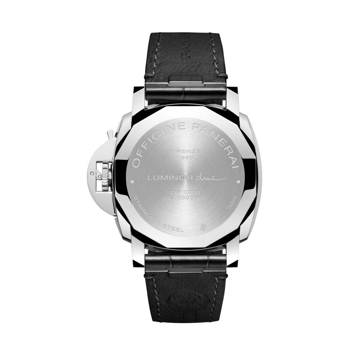Panerai Luminor Due 42 Stahl weißes Zifferblatt Produktbild main 1