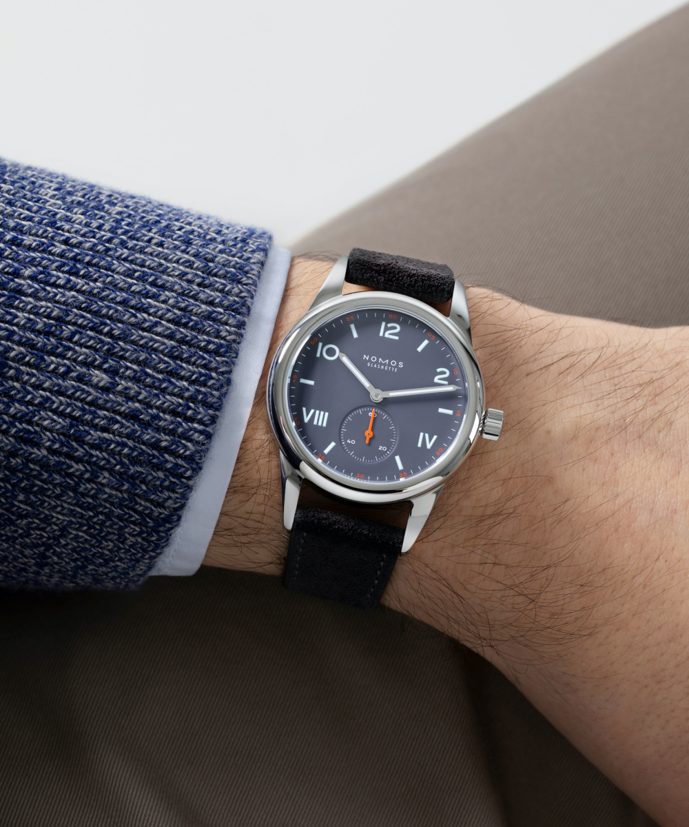 NOMOS Glashütte Club Campus 36 Blue Purple  Produktbild main 4
