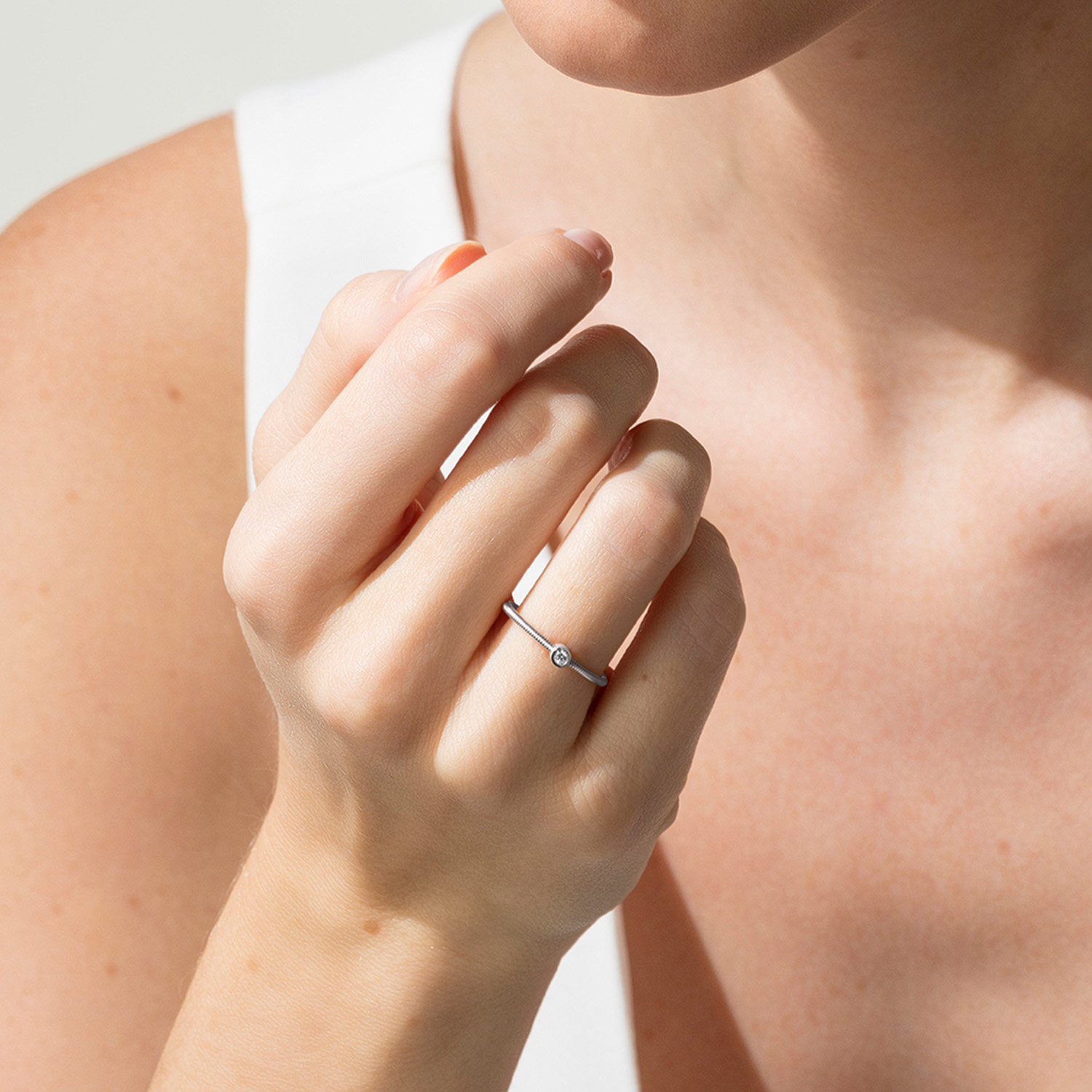 Niessing Artist Ring Platinum – Ringweite 55 Produktbild main 1