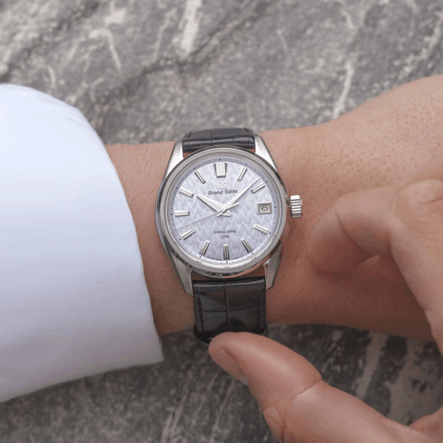 Grand Seiko Evolution 9 Kollektion Spring Drive U.F.A. Limited Edition Produktbild main 3