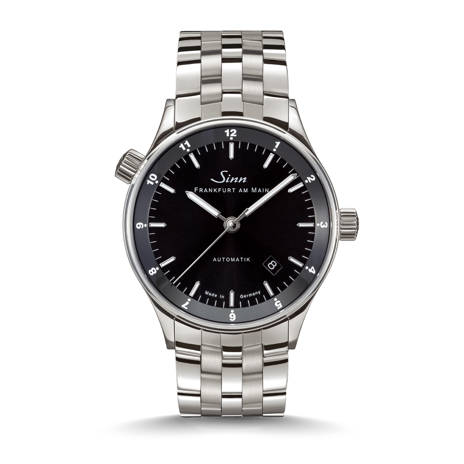 Sinn 6068 Finanzplatzuhr – Metallarmband Produktbild main 0