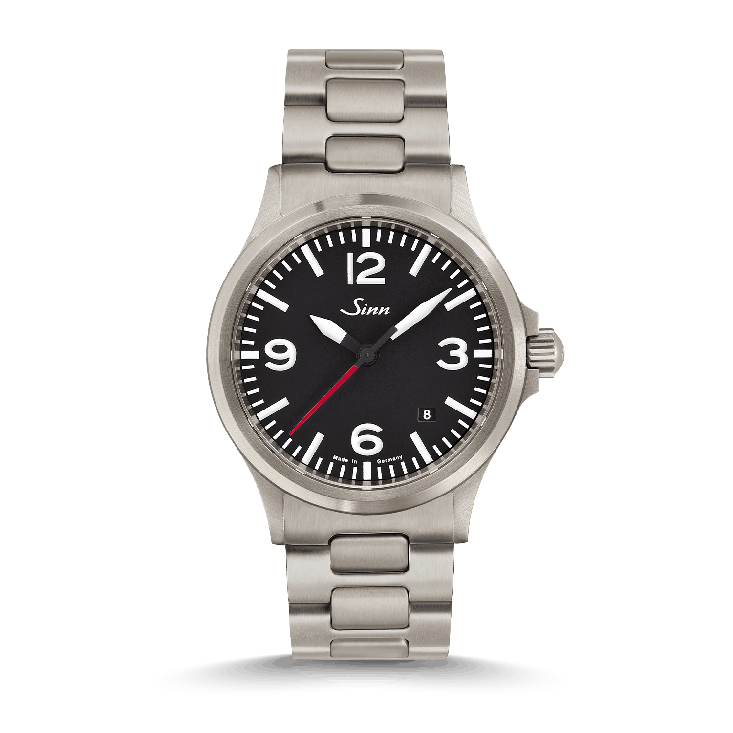 Sinn 556 A RS – Lederarmband Braun Produktbild main 0