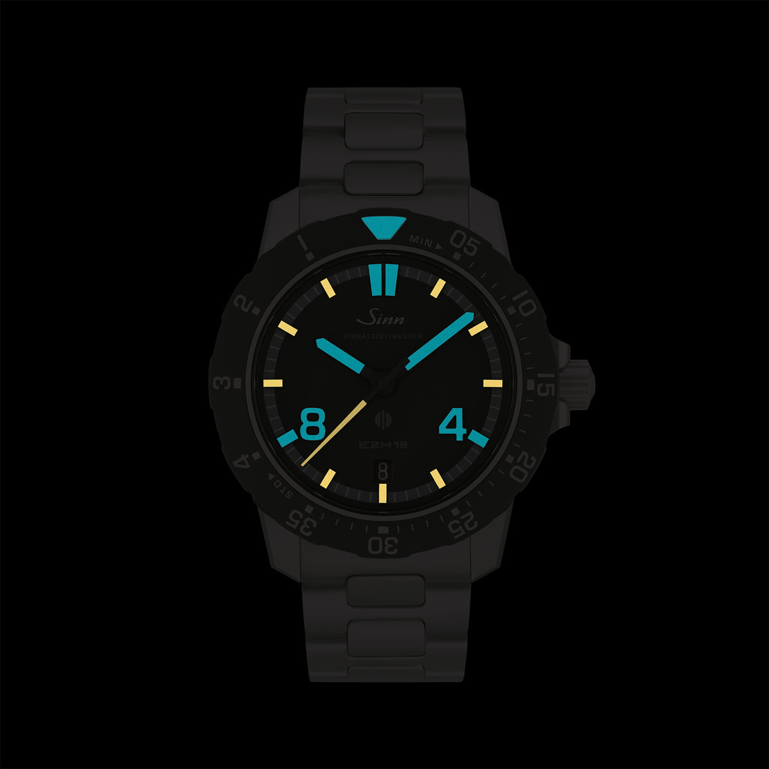 Sinn EZM 19 – Olivgraues Textilarmband Produktbild main 2