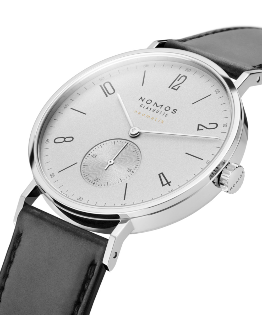 NOMOS Glashütte Tangente Neomatik Platingrau 39  Produktbild main 1