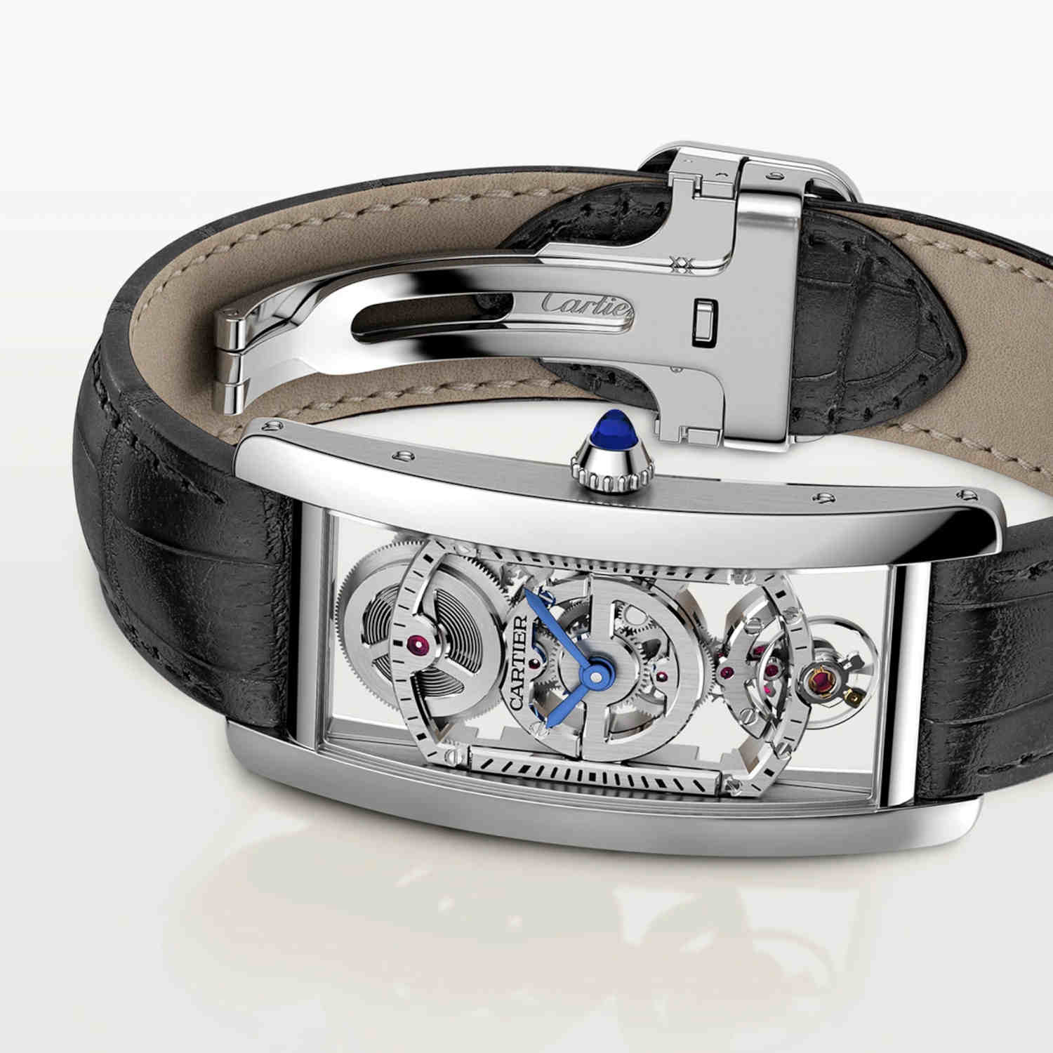 Cartier Tank Cintrée Skelettiert Limited Edition Produktbild main 2