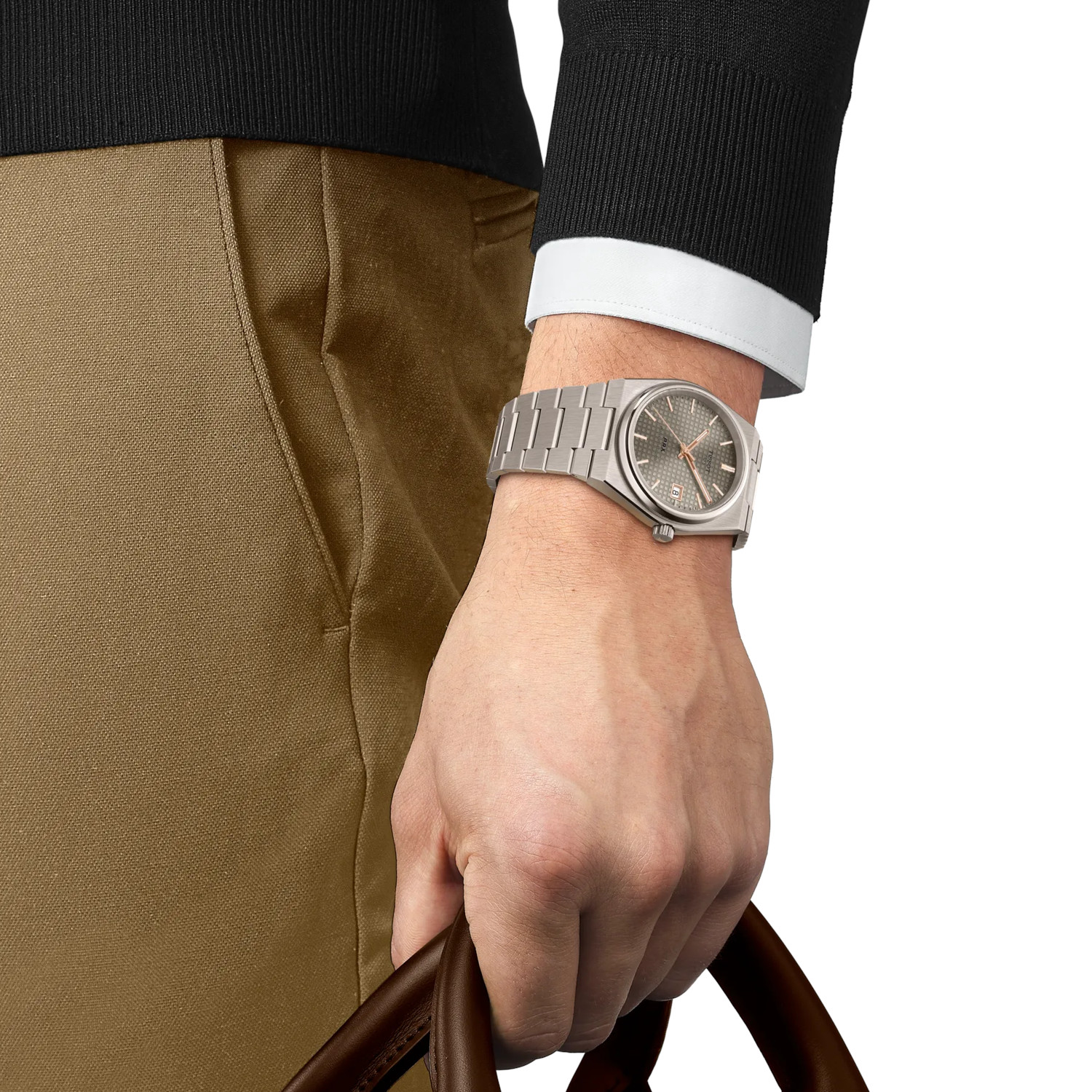 Tissot PRX Powermatic 80 Titan 38 mm Produktbild main 3