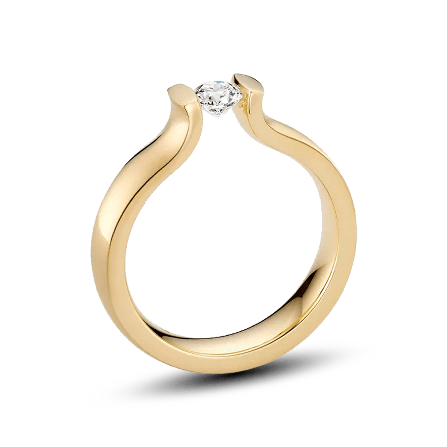 Niessing Spannring Lucia Classic Yellow Produktbild main 0