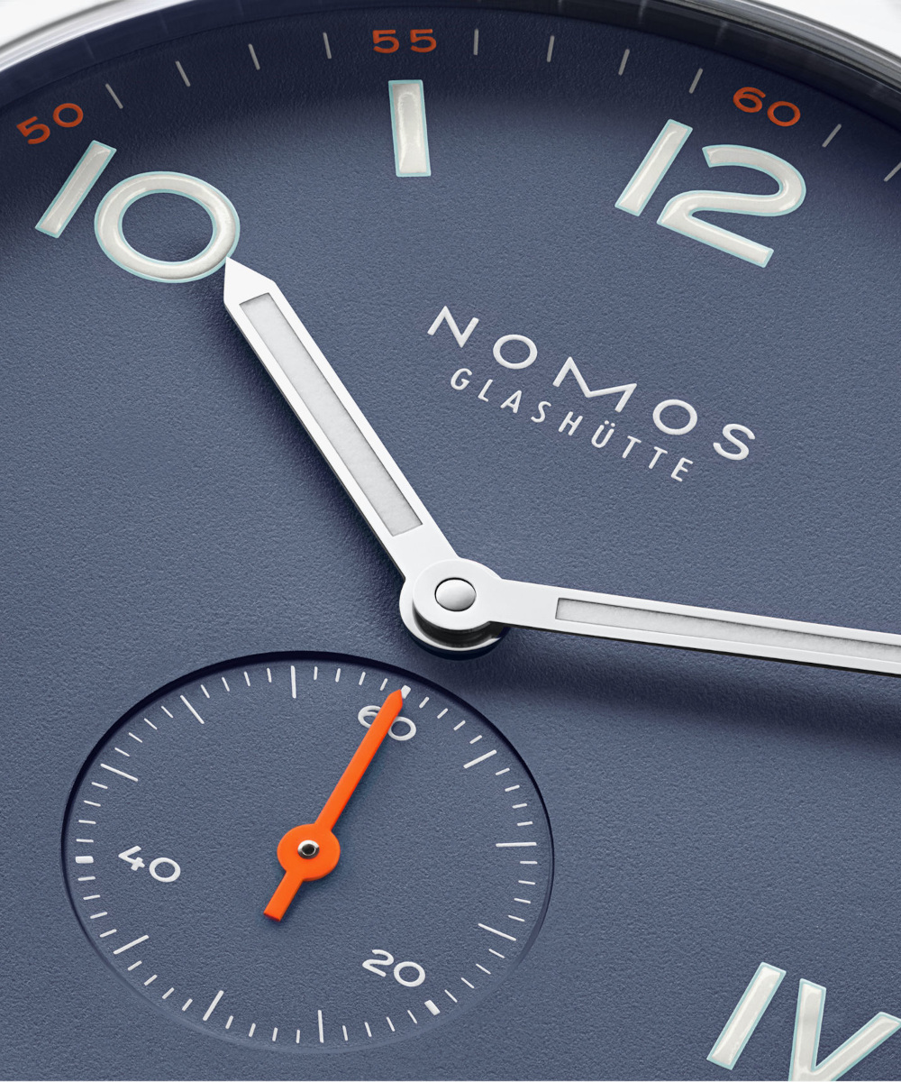 NOMOS Glashütte Club Campus 38 Blue Purple Produktbild main 1