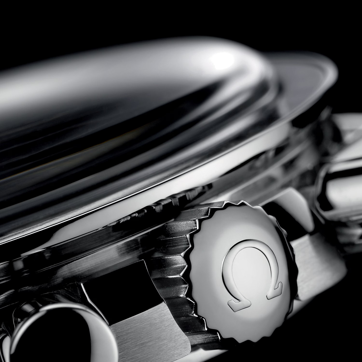 OMEGA Speedmaster Moonwatch Hesalit Chronograph Produktbild main 3