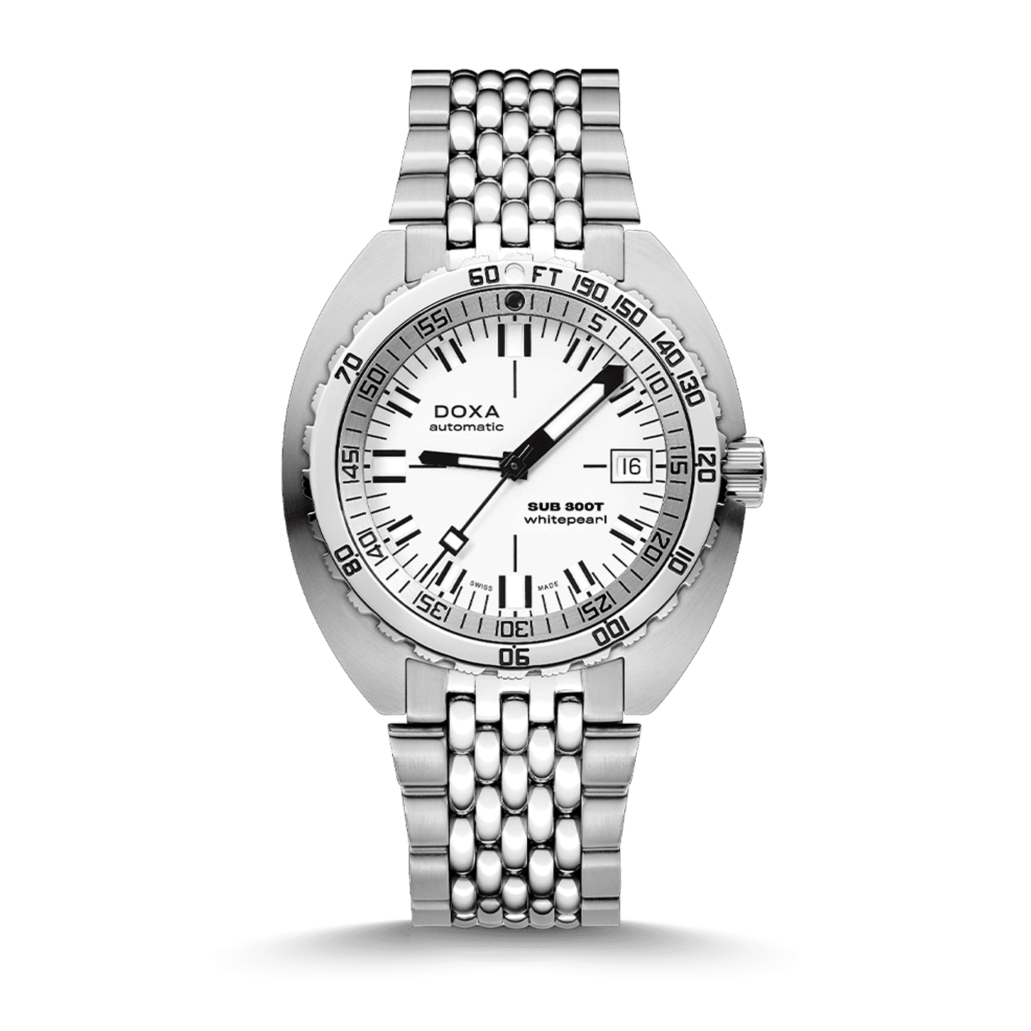 Doxa Sub 300T Whitepearl