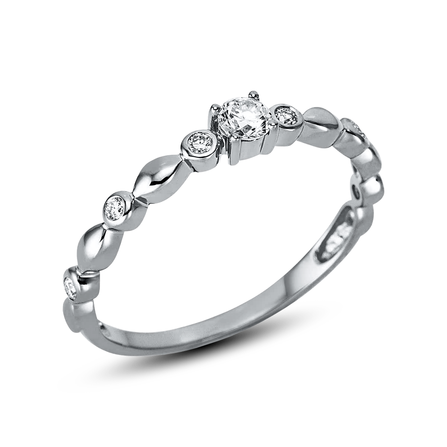 ALTHERR Diamonds Classic Ring Brillant 0,18 ct. – Ringweite 50 Produktbild main 0