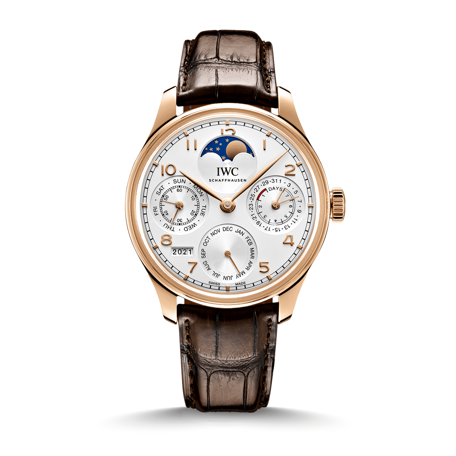 IWC Schaffhausen Portugieser Perpetual Calendar 18K Rotgold Produktbild main 0