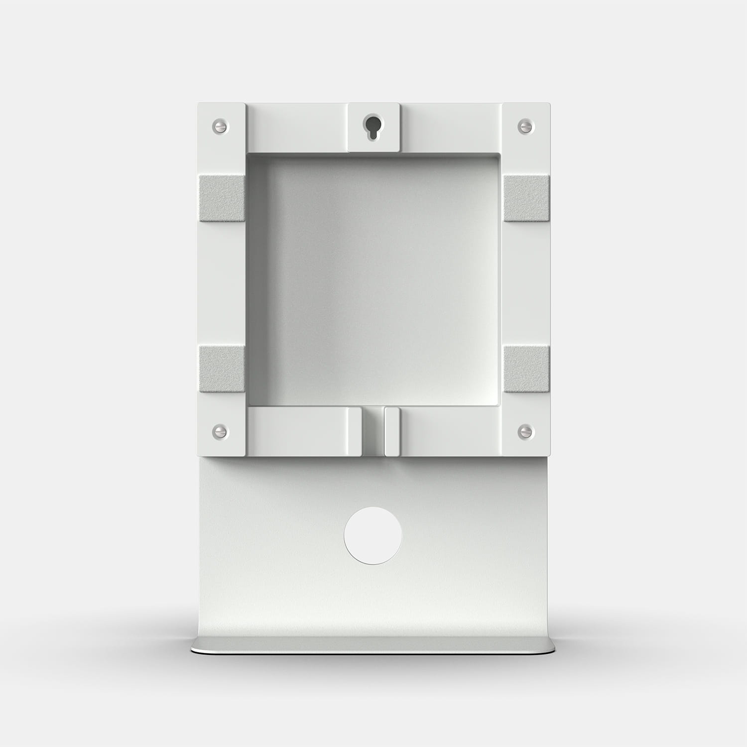 QLOCKTWO EARTH 45 STAND – Weiß Produktbild main 0