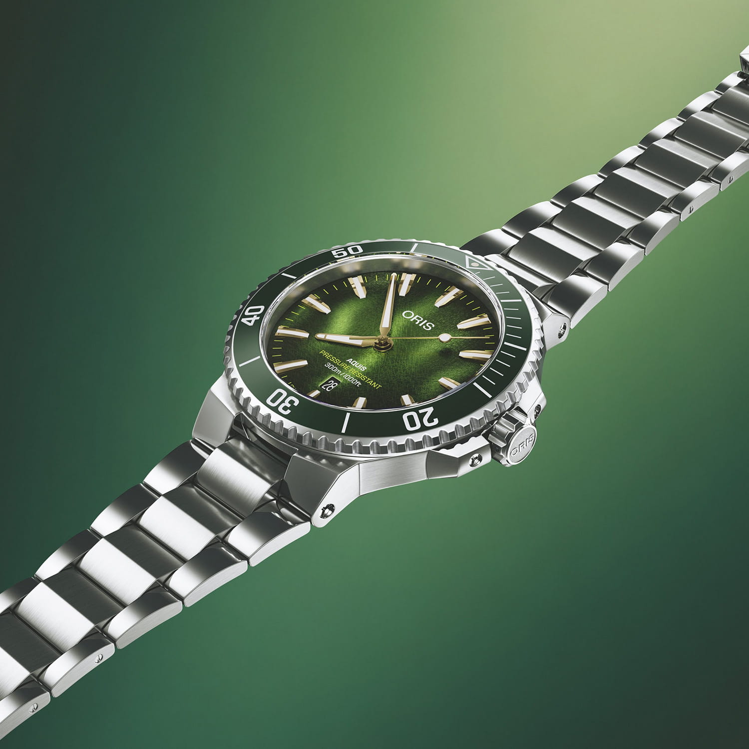 Oris Aquis Kelp Forest Limited Edition Produktbild main 2