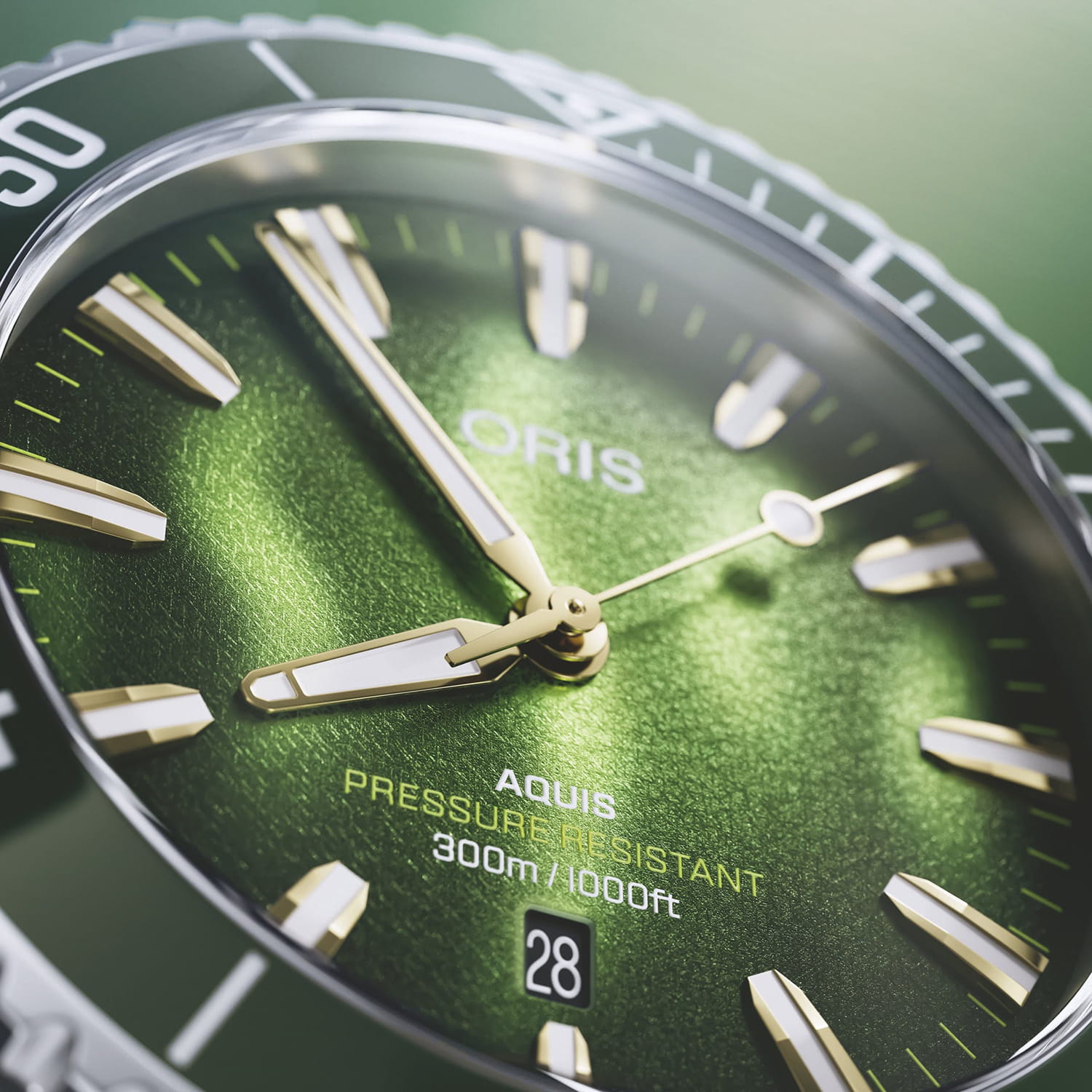 Oris Aquis Kelp Forest Limited Edition Produktbild main 3