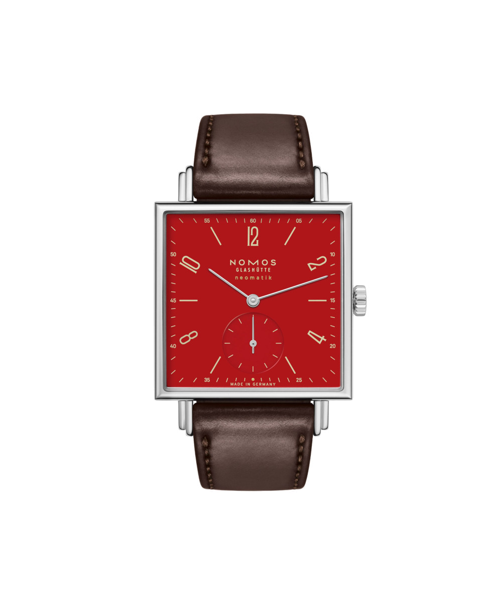 NOMOS Glashütte Tetra Neomatik Red - 175 Years Watchmaking Glashütte Produktbild main 0