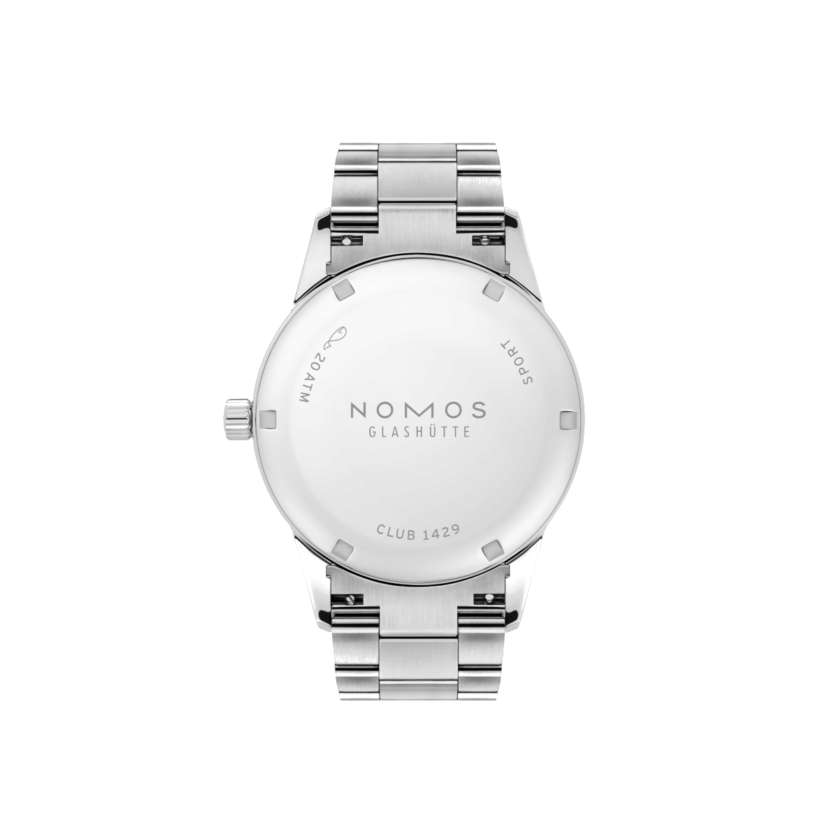 NOMOS Glashütte Club Sport Neomatik 39 Smoke Produktbild main 3