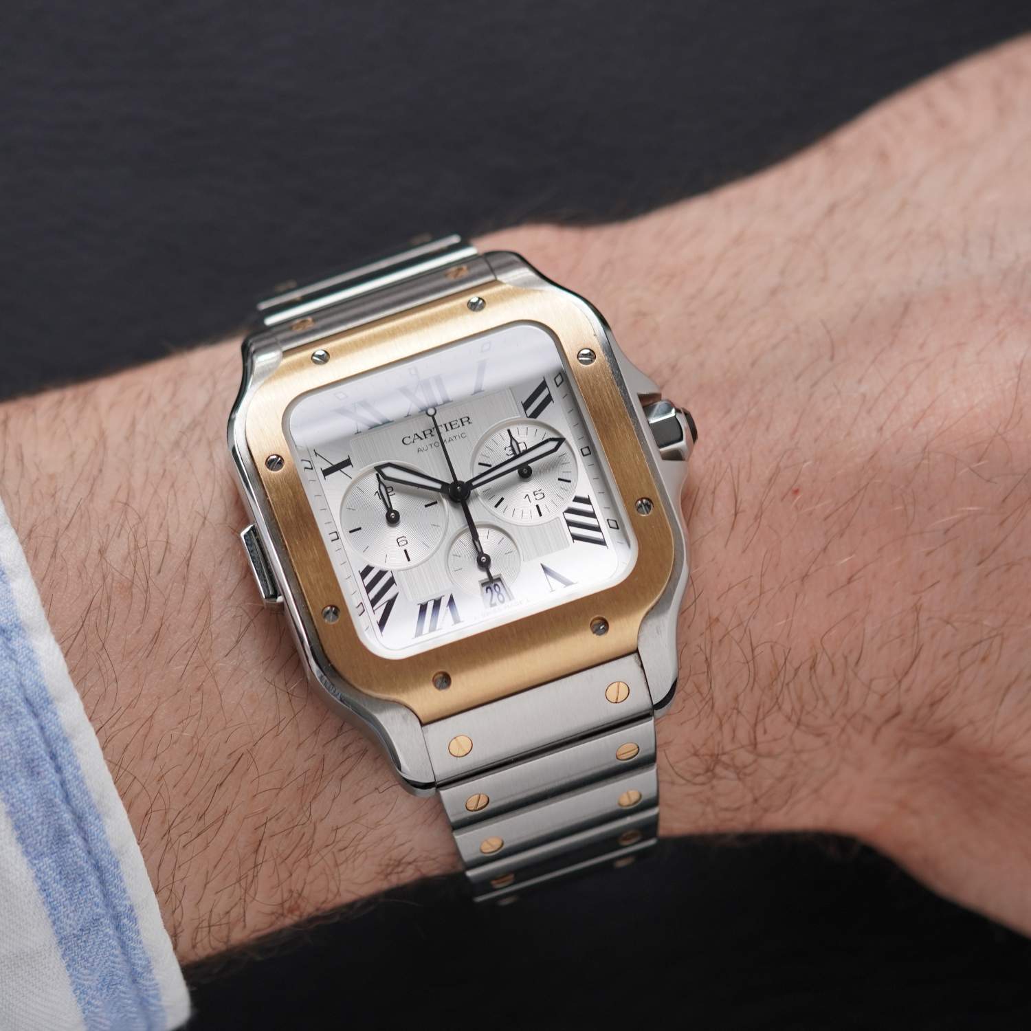Cartier Santos de Cartier Chronograph XL CPO Produktbild main 2