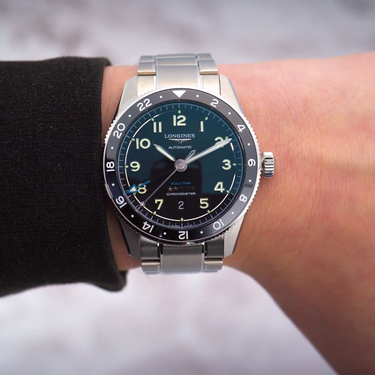 Longines Spirit Zulu Time 42 Produktbild main 1