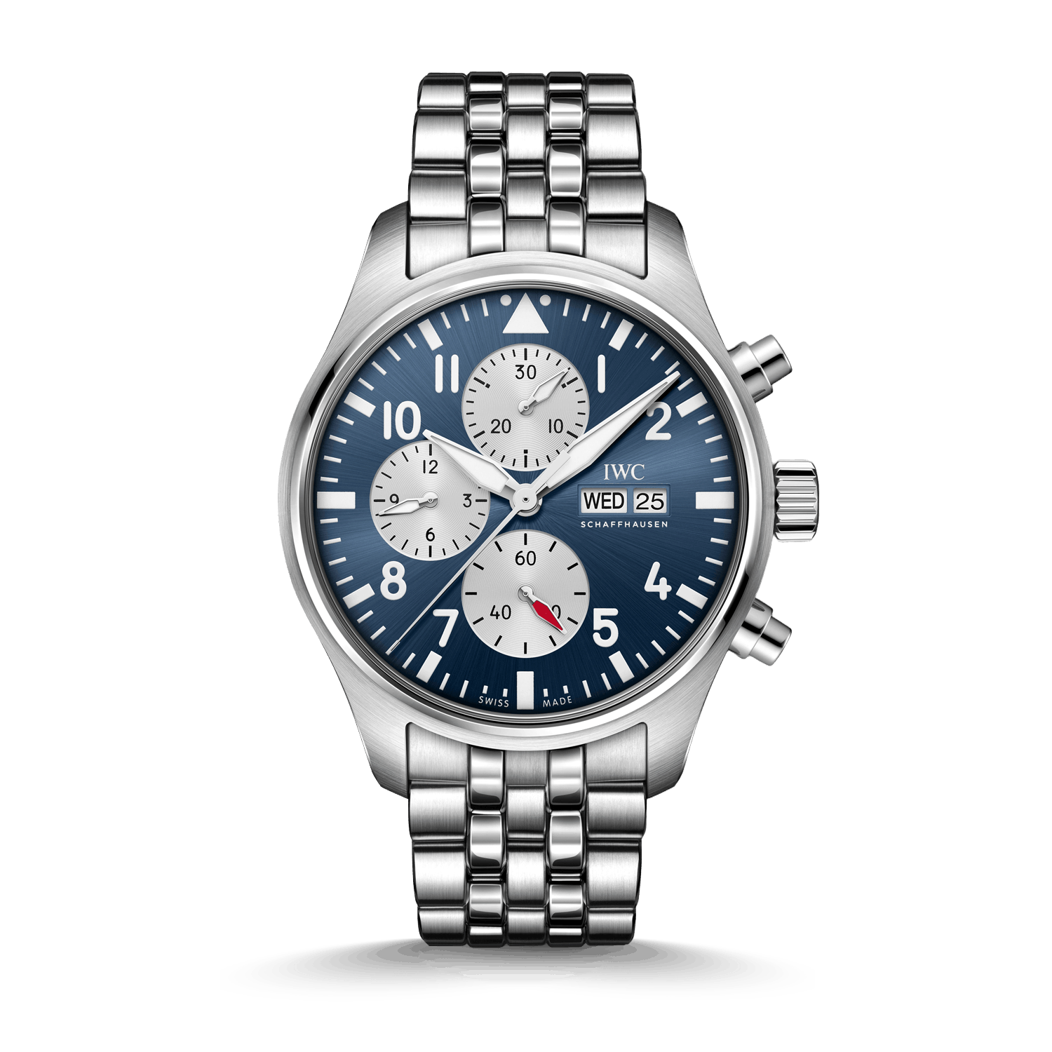 IWC Schaffhausen Pilot’s Watch Chronograph Laureus Produktbild main 0