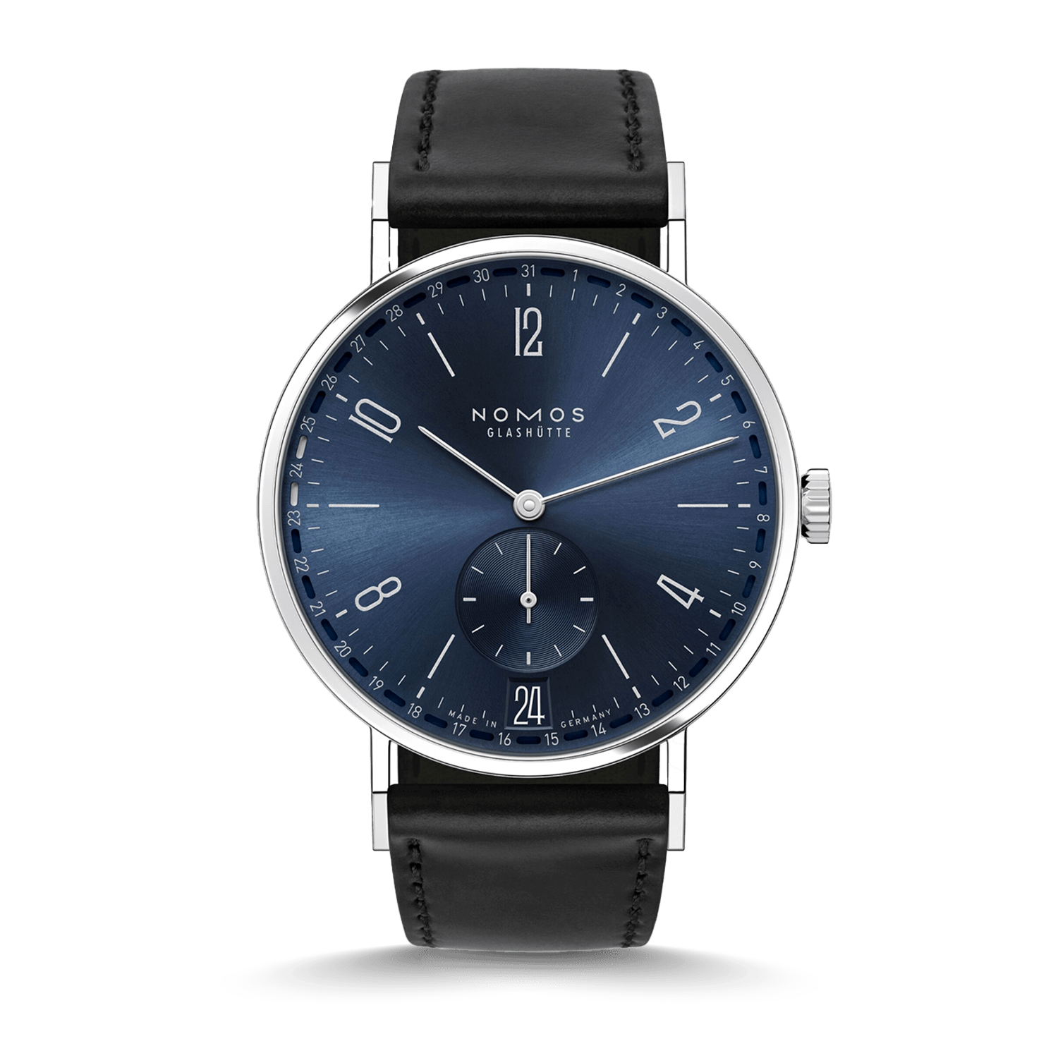 NOMOS Glashütte Tangente 2Date Blau Produktbild main 0