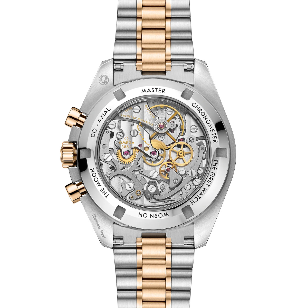 OMEGA Speedmaster Moonwatch Saphir Chronograph Produktbild main 2