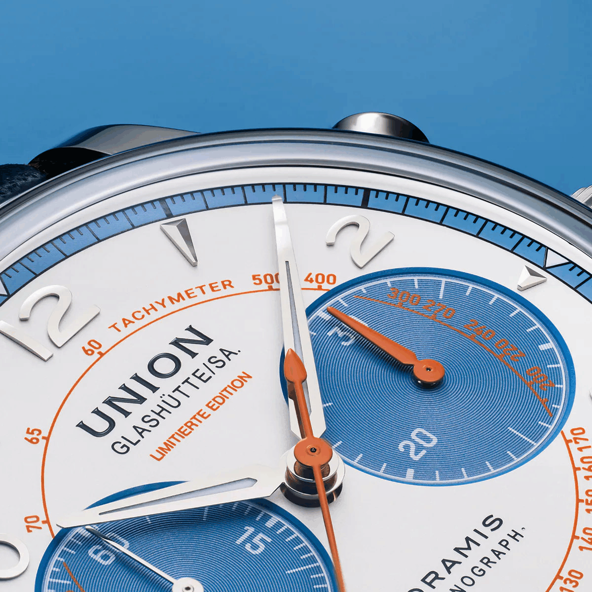 UNION Glashütte Noramis Chronograph Limited Edition Sachsen Classic 2024 Produktbild main 1