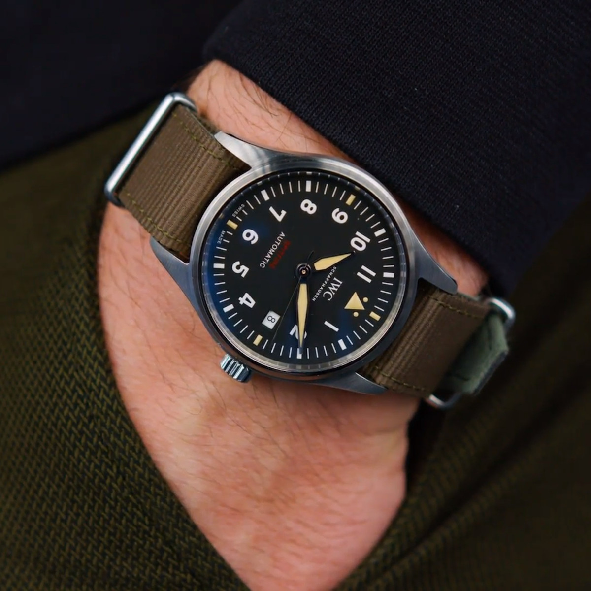 IWC Schaffhausen Pilot's Watch Automatic Spitfire Produktbild main 4