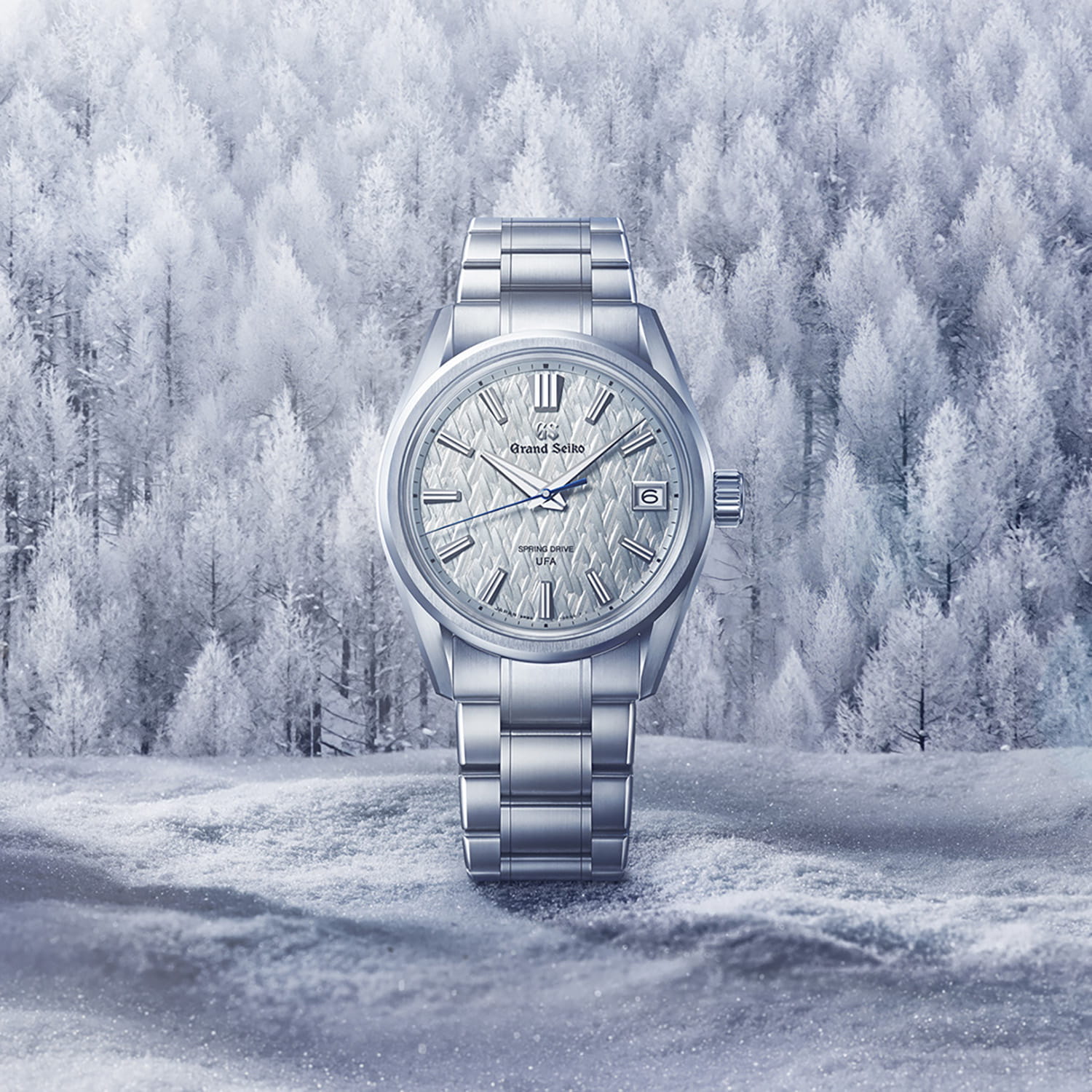 Grand Seiko Evolution 9 Kollektion Spring Drive Ice Forest Produktbild main 1