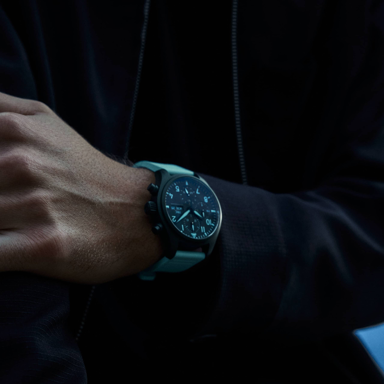 IWC Schaffhausen Pilot’s Watch Chrono 41 George Russell Produktbild main 4