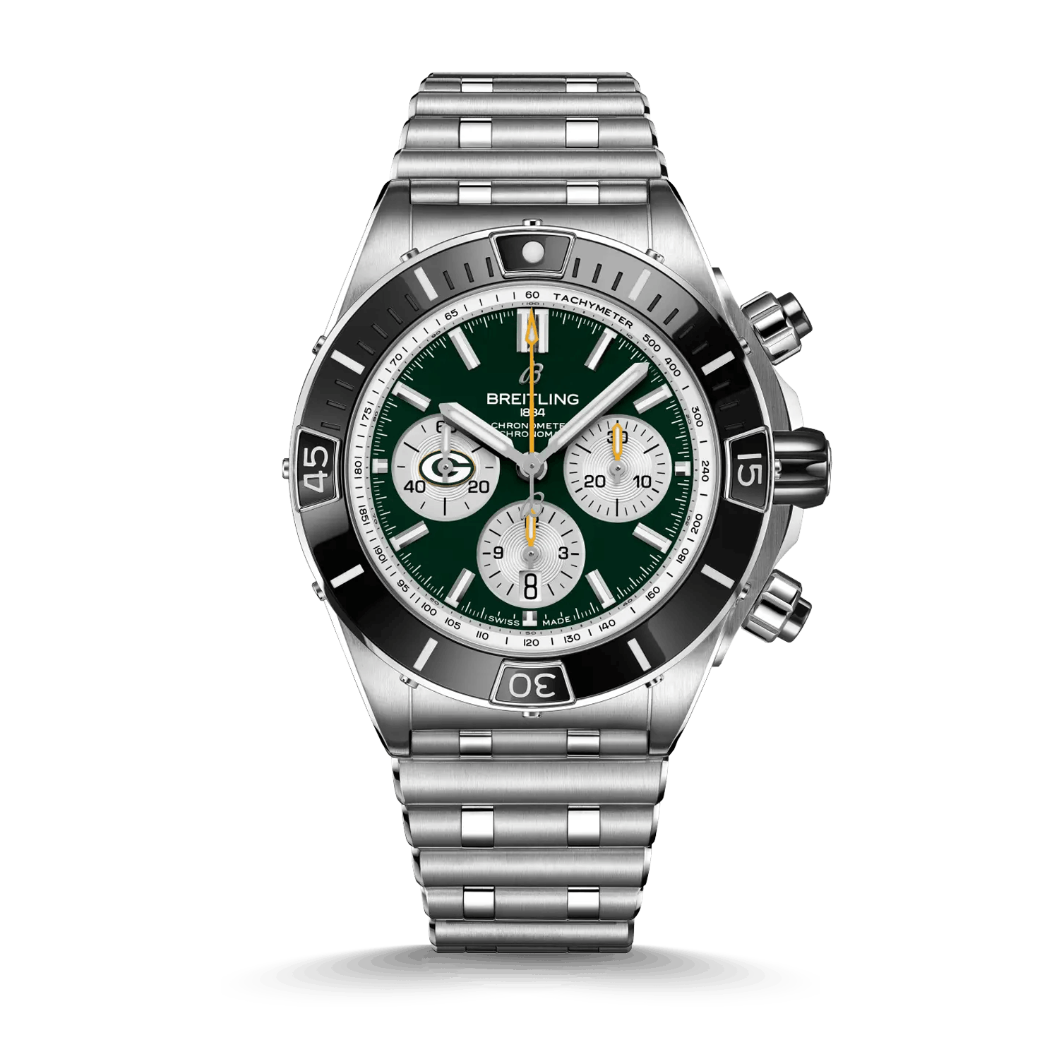 Breitling Super Chronomat B01 Chronograph 44 NFL Green Bay Packers CPO Produktbild main 0
