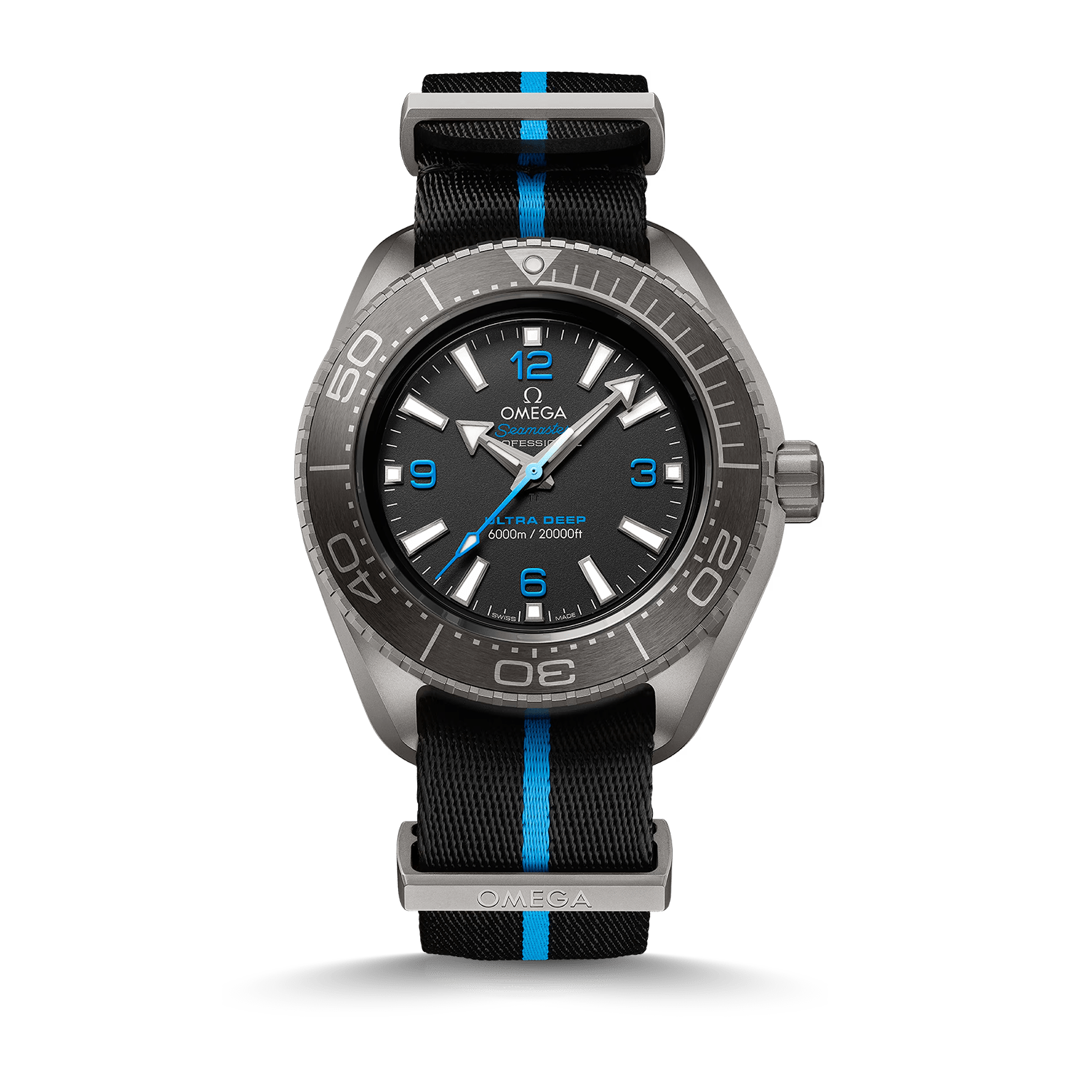 OMEGA Seamaster Planet Ocean Ultra Deep 45,5 Titan Produktbild main 0