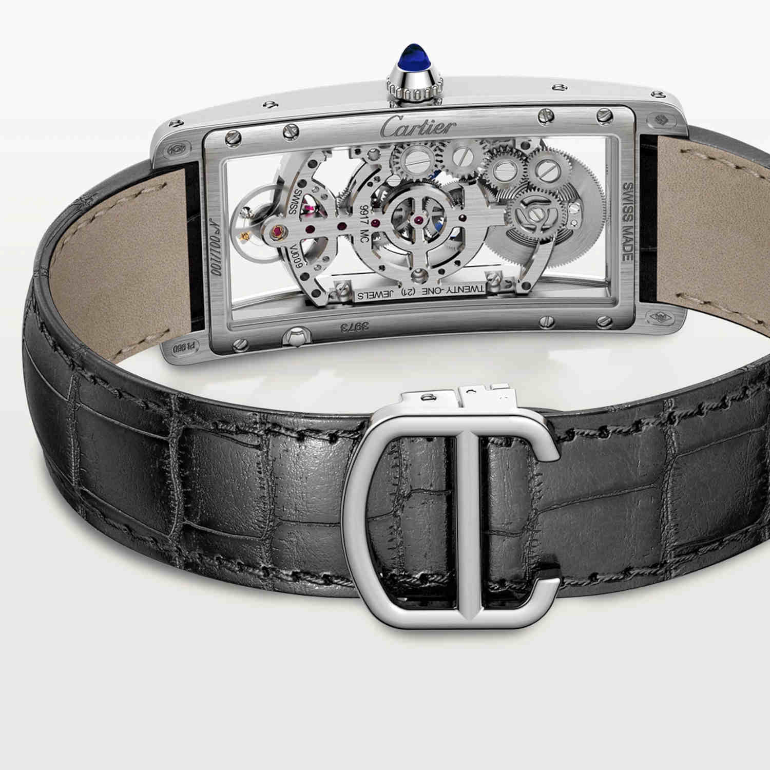 Cartier Tank Cintrée Skelettiert Limited Edition Produktbild main 1
