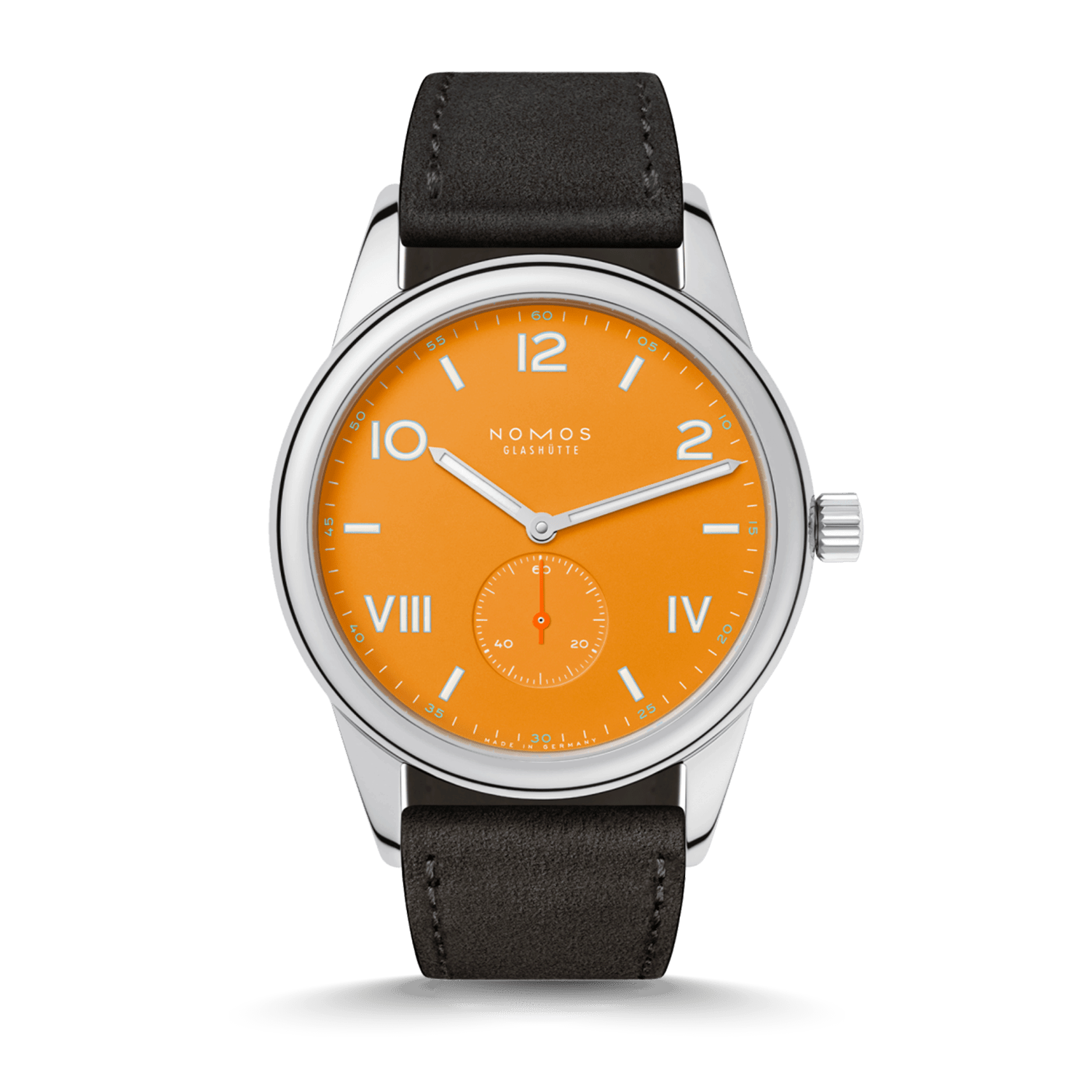 NOMOS Glashütte Club Campus 38 Future Orange Produktbild main 0