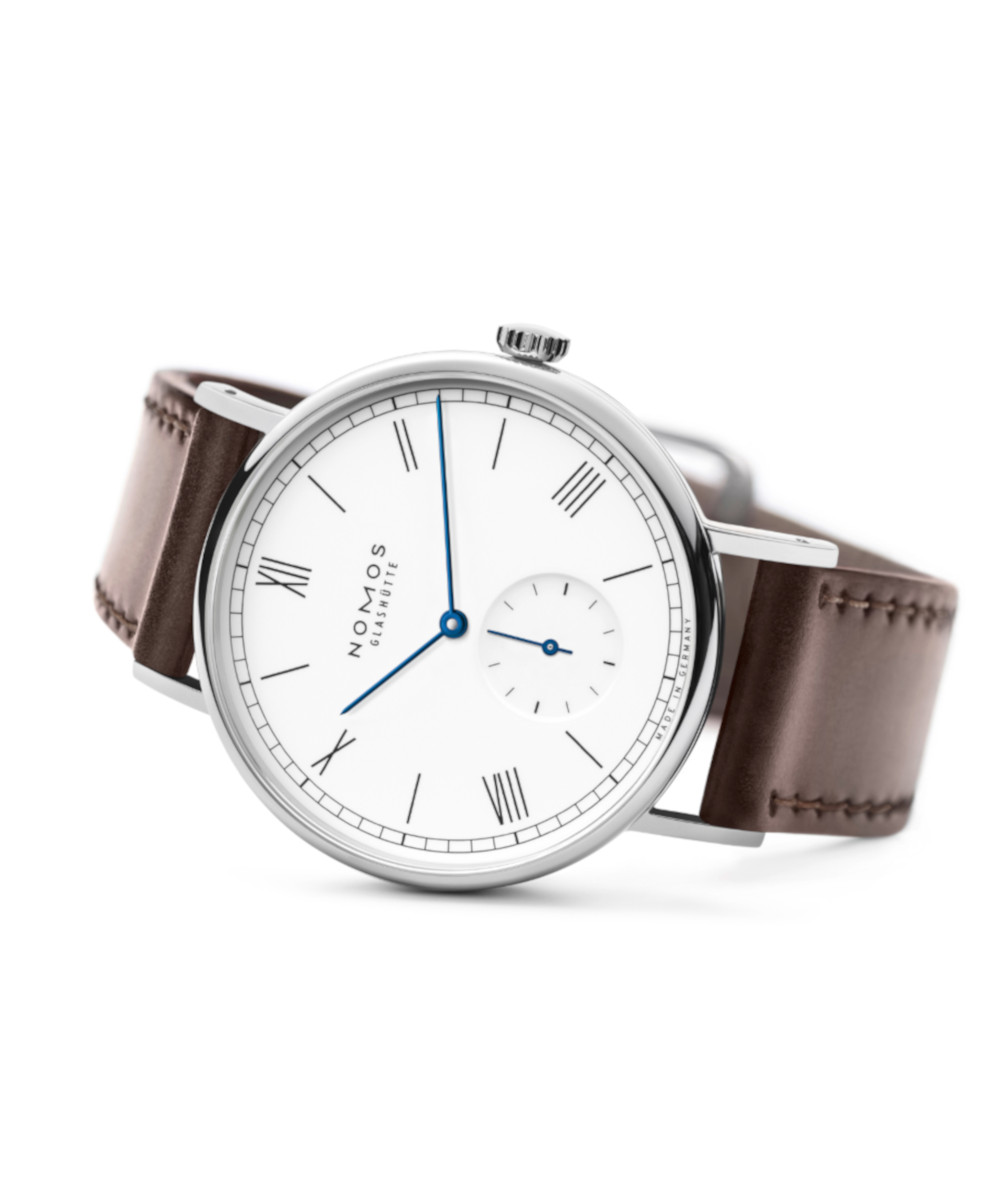 NOMOS Glashütte Ludwig 38 Emaille weiß Produktbild main 2