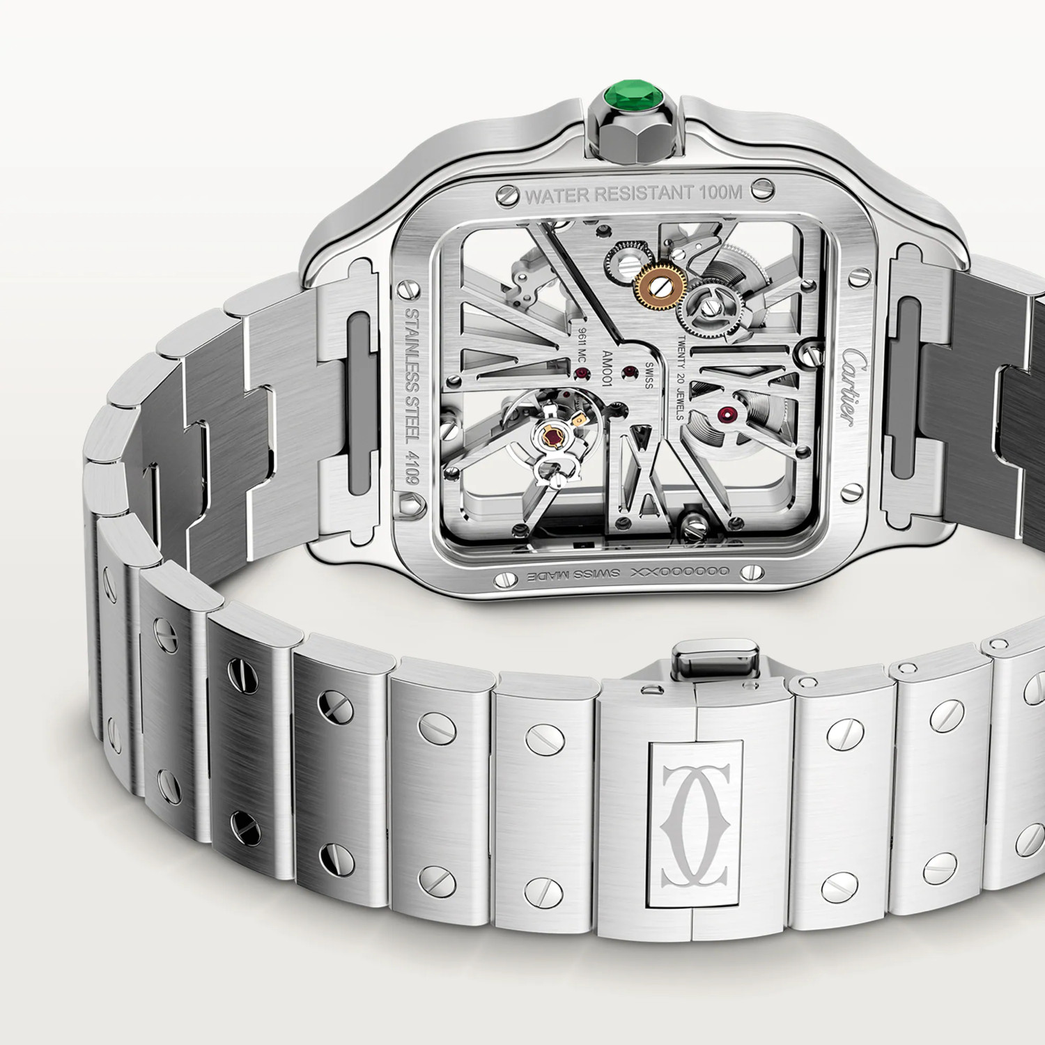Cartier Santos de Cartier skelettiert Produktbild main 3