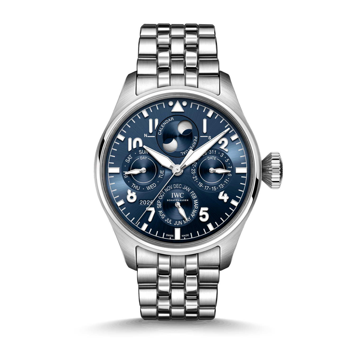 IWC Schaffhausen Big Pilot’s Watch Perpetual Calendar ProSet Produktbild main 0