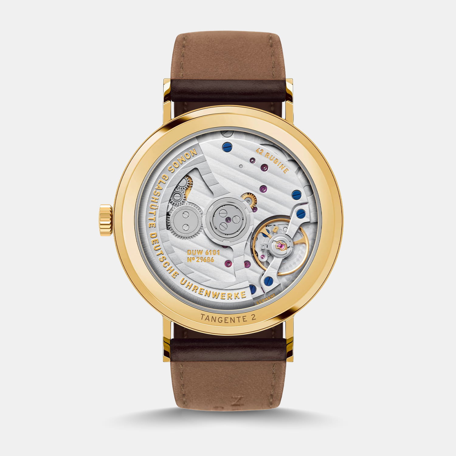 NOMOS Glashütte Tangente Gold neomatik 38 Update Produktbild main 1